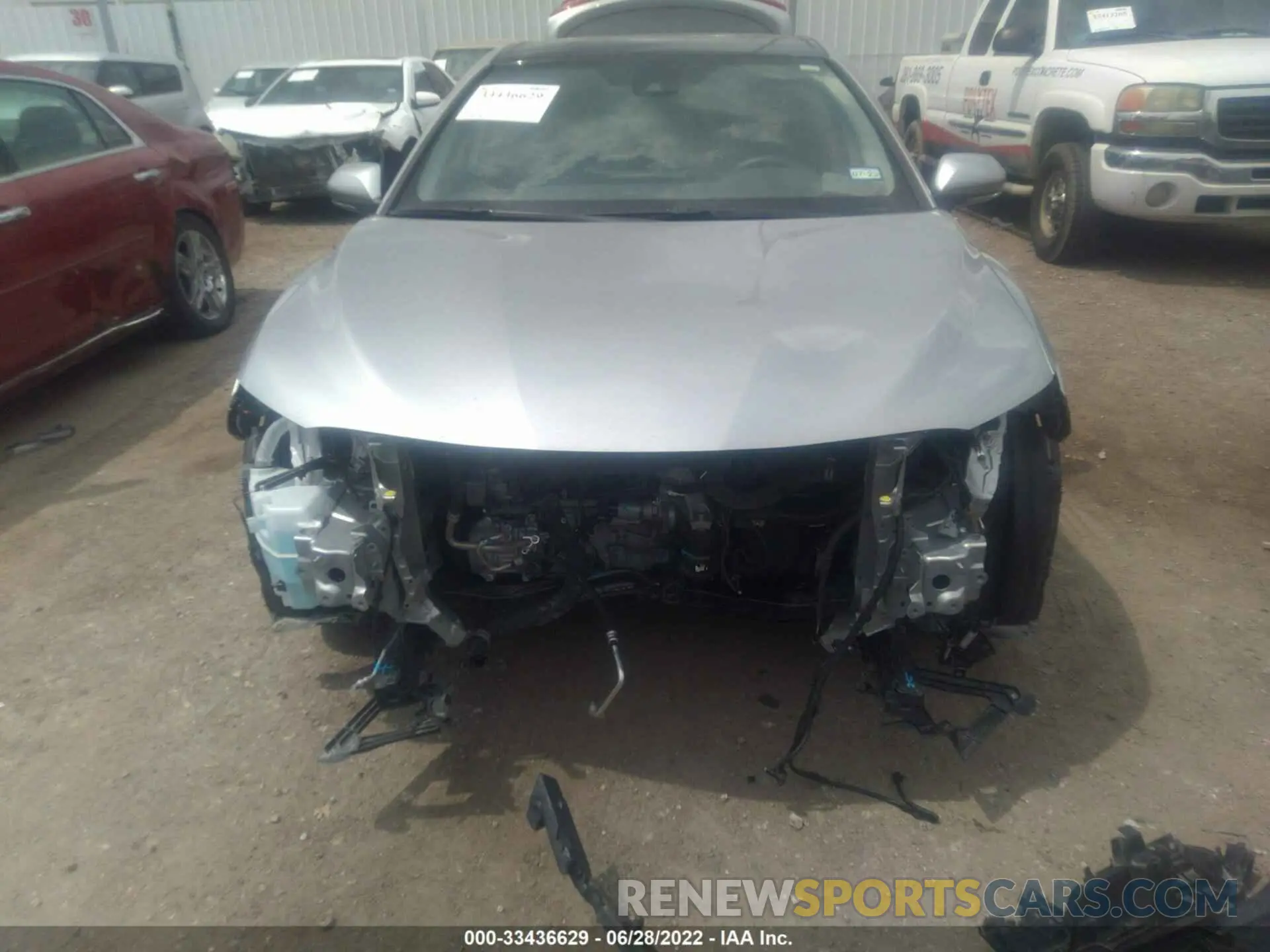 6 fotografías del automóvil dañado 4T1K61AK9MU477923 TOYOTA CAMRY 2021