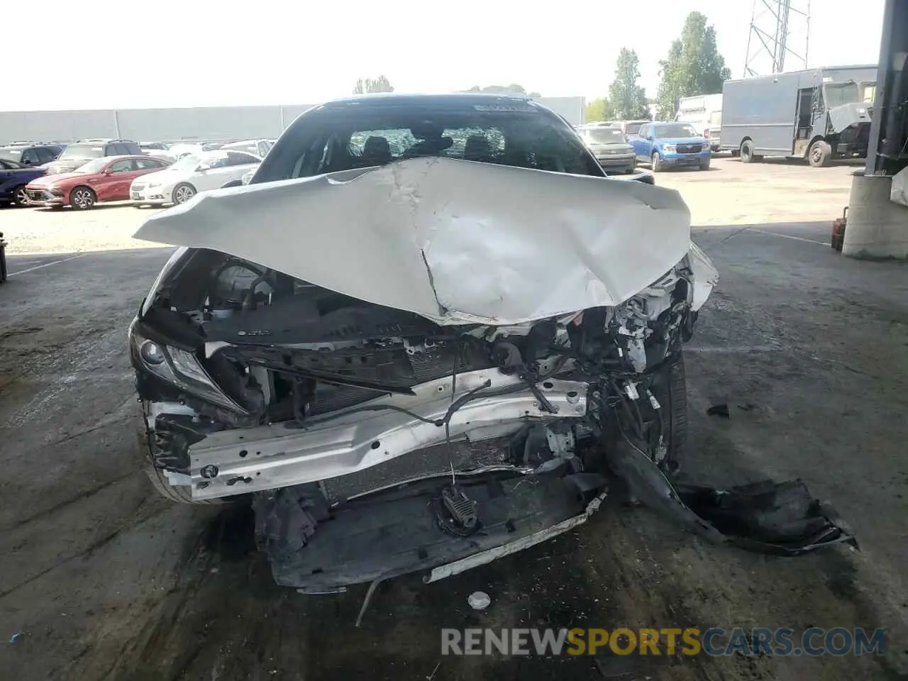 5 fotografías del automóvil dañado 4T1K61AK9MU482880 TOYOTA CAMRY 2021