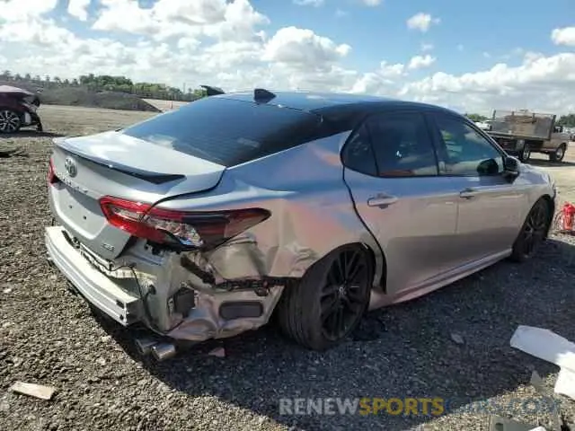 3 fotografías del automóvil dañado 4T1K61AK9MU496472 TOYOTA CAMRY 2021