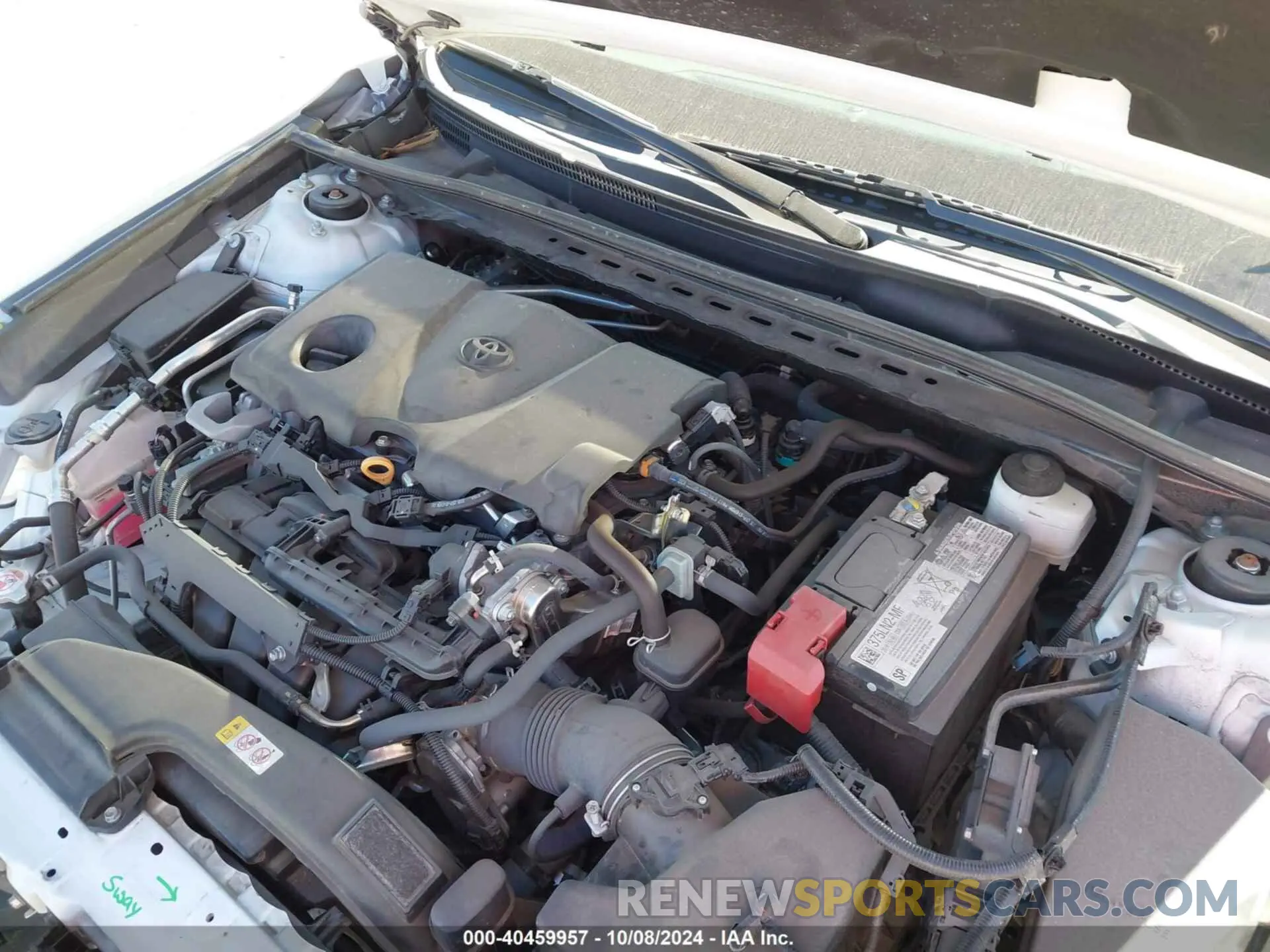10 fotografías del automóvil dañado 4T1K61AK9MU522861 TOYOTA CAMRY 2021