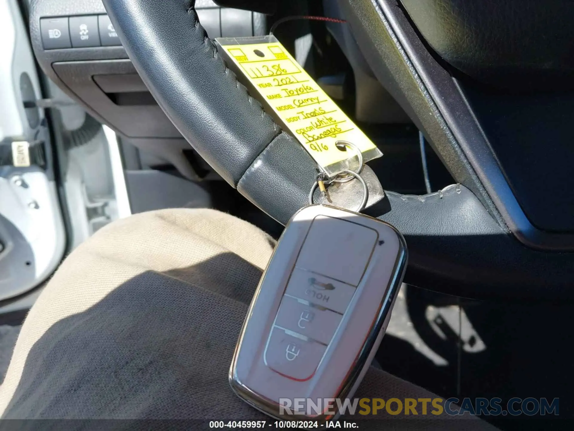 11 fotografías del automóvil dañado 4T1K61AK9MU522861 TOYOTA CAMRY 2021