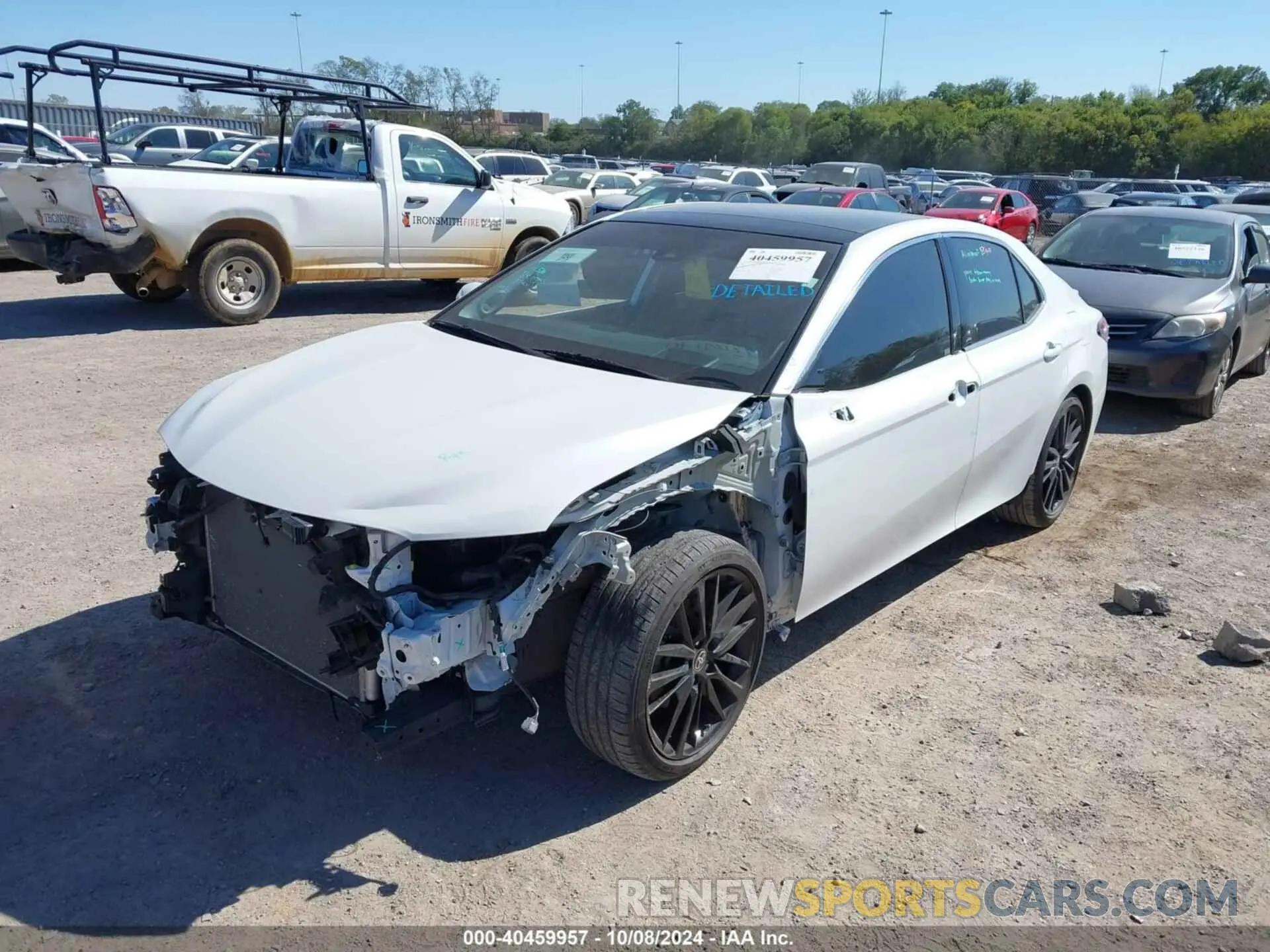 2 fotografías del automóvil dañado 4T1K61AK9MU522861 TOYOTA CAMRY 2021