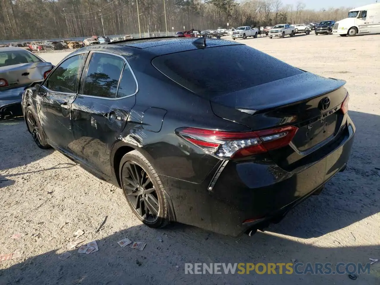 3 fotografías del automóvil dañado 4T1K61AK9MU532466 TOYOTA CAMRY 2021