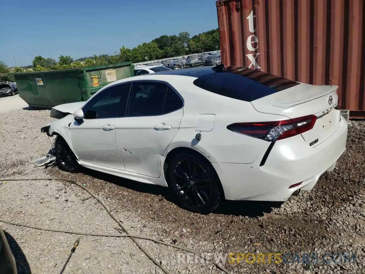 2 fotografías del automóvil dañado 4T1K61AKXMU476490 TOYOTA CAMRY 2021