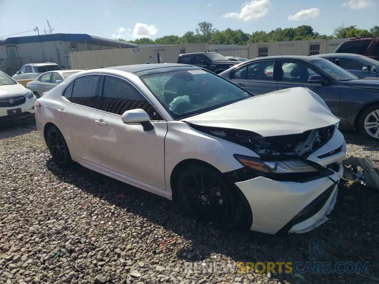 4 fotografías del automóvil dañado 4T1K61AKXMU476490 TOYOTA CAMRY 2021