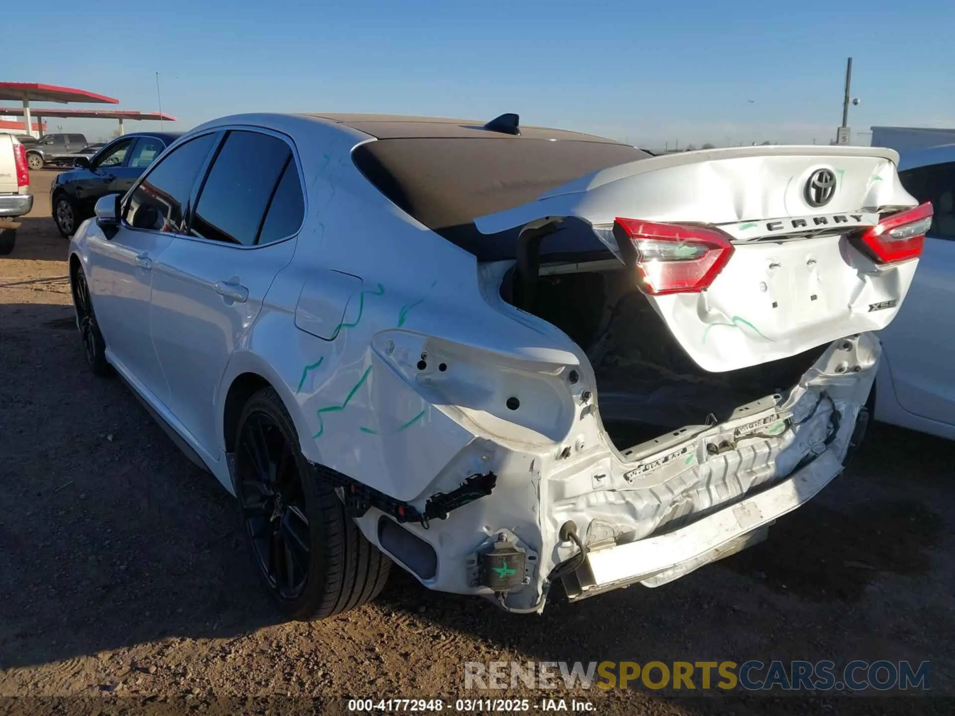 3 fotografías del automóvil dañado 4T1K61AKXMU578338 TOYOTA CAMRY 2021