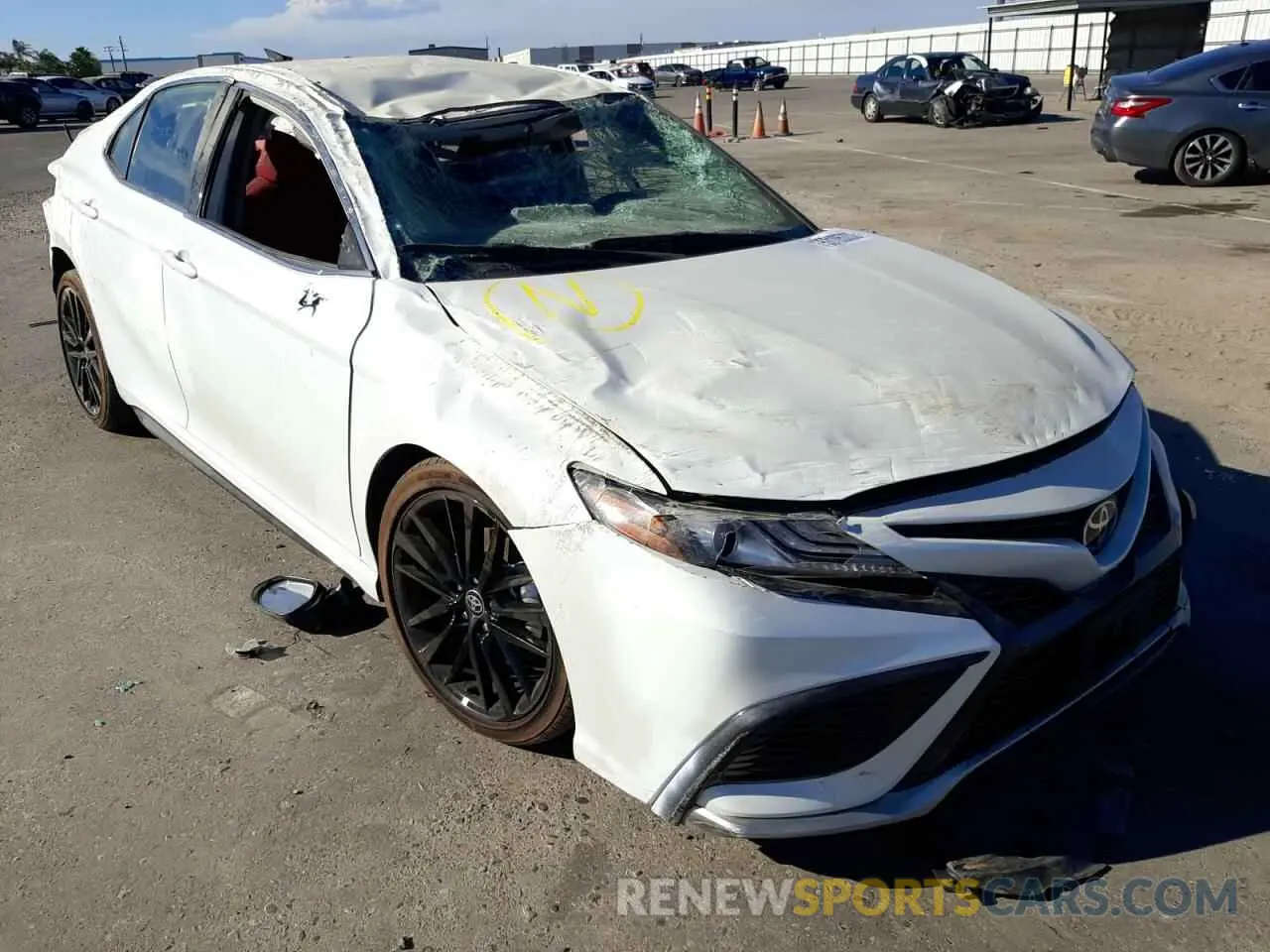 1 fotografías del automóvil dañado 4T1K61AKXMU587797 TOYOTA CAMRY 2021