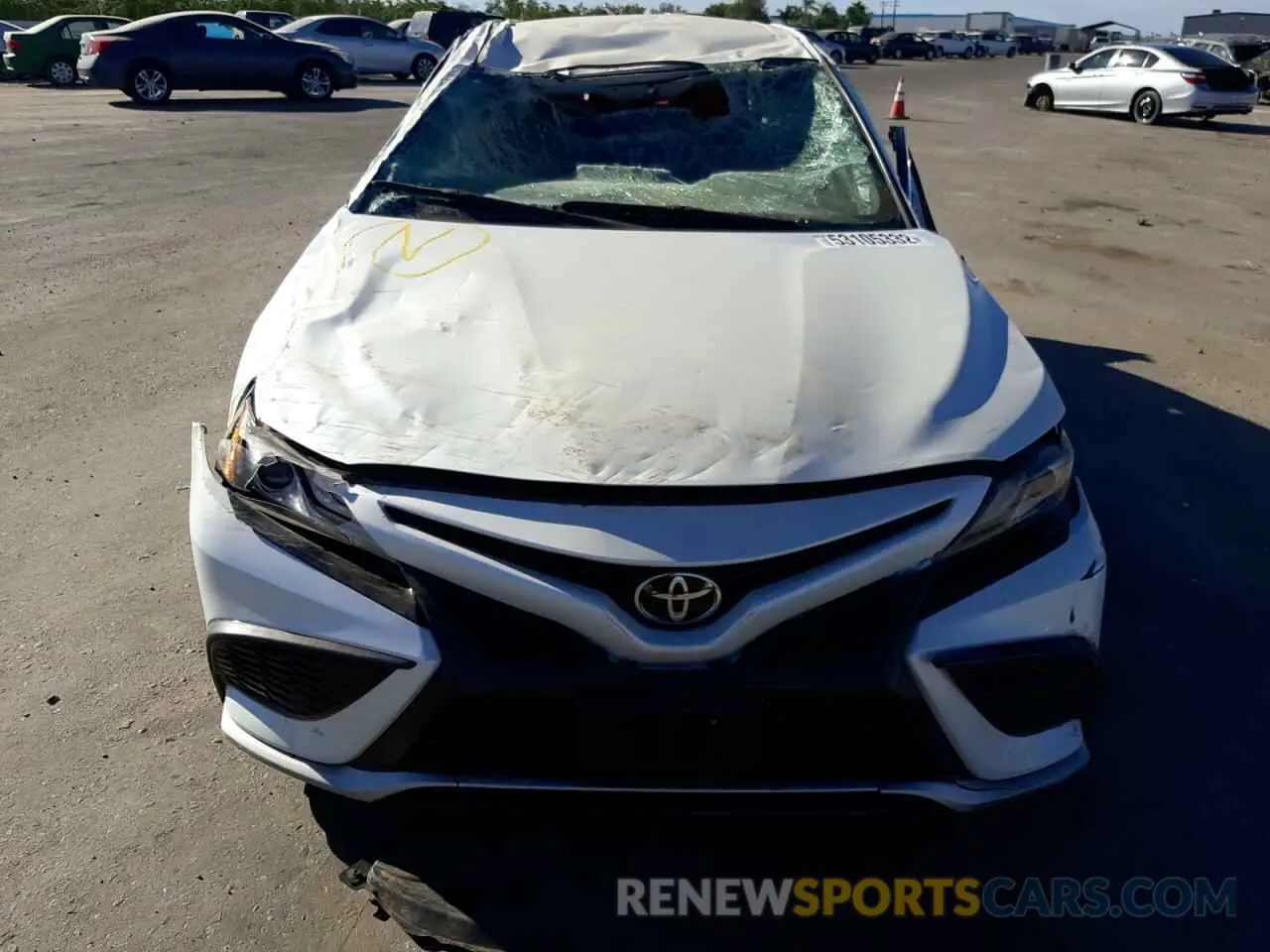 9 fotografías del automóvil dañado 4T1K61AKXMU587797 TOYOTA CAMRY 2021
