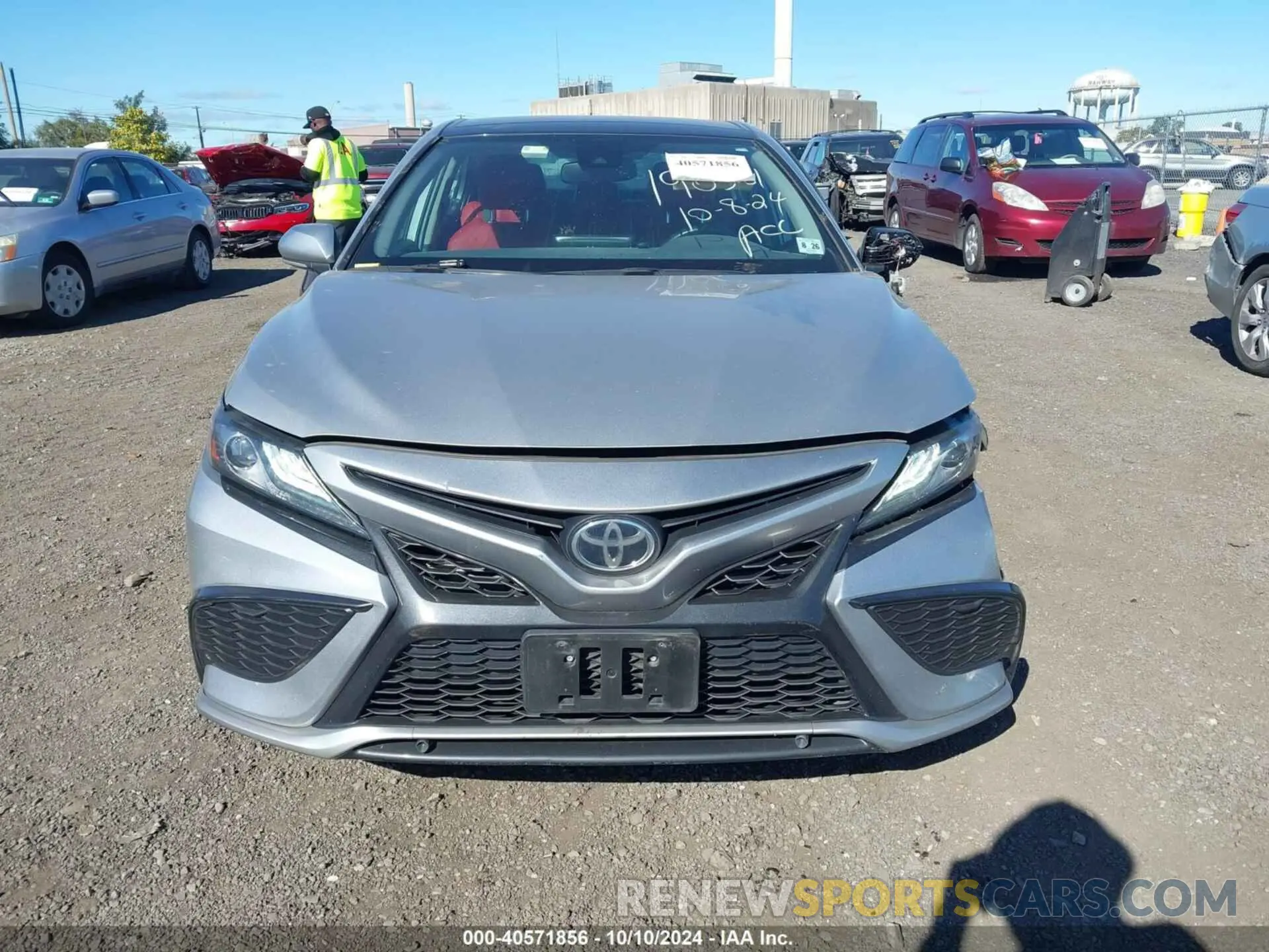 12 fotografías del automóvil dañado 4T1K61BK0MU043176 TOYOTA CAMRY 2021