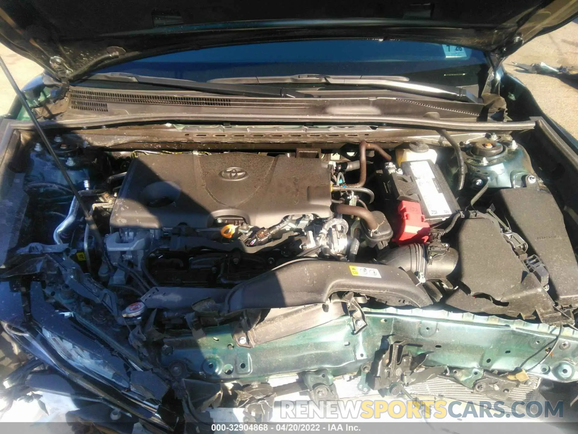 10 fotografías del automóvil dañado 4T1K61BK2MU041302 TOYOTA CAMRY 2021