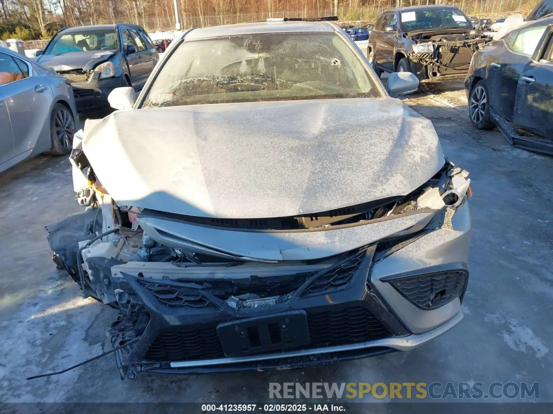 12 fotografías del automóvil dañado 4T1K61BK3MU037551 TOYOTA CAMRY 2021