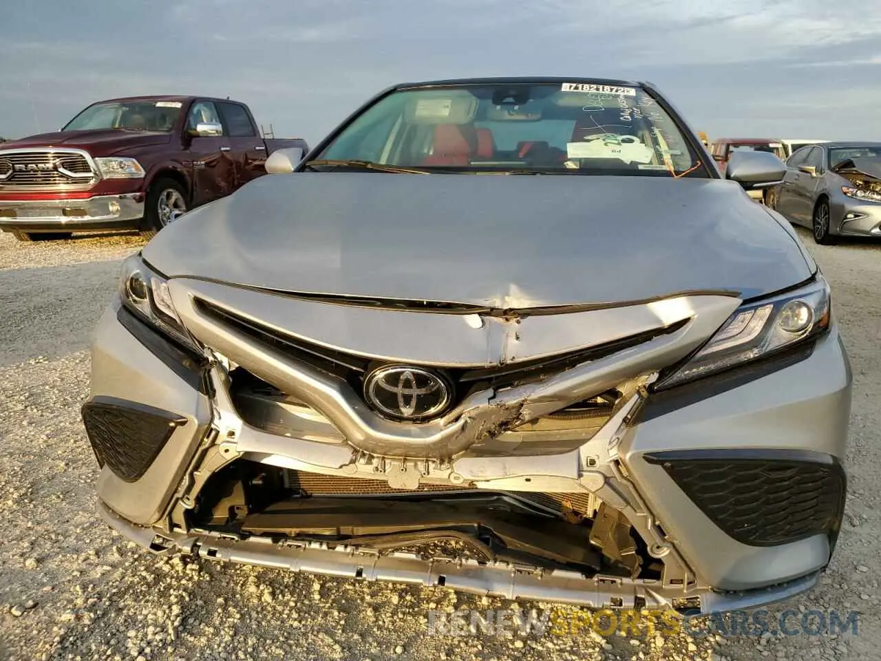 5 fotografías del automóvil dañado 4T1K61BK3MU038862 TOYOTA CAMRY 2021