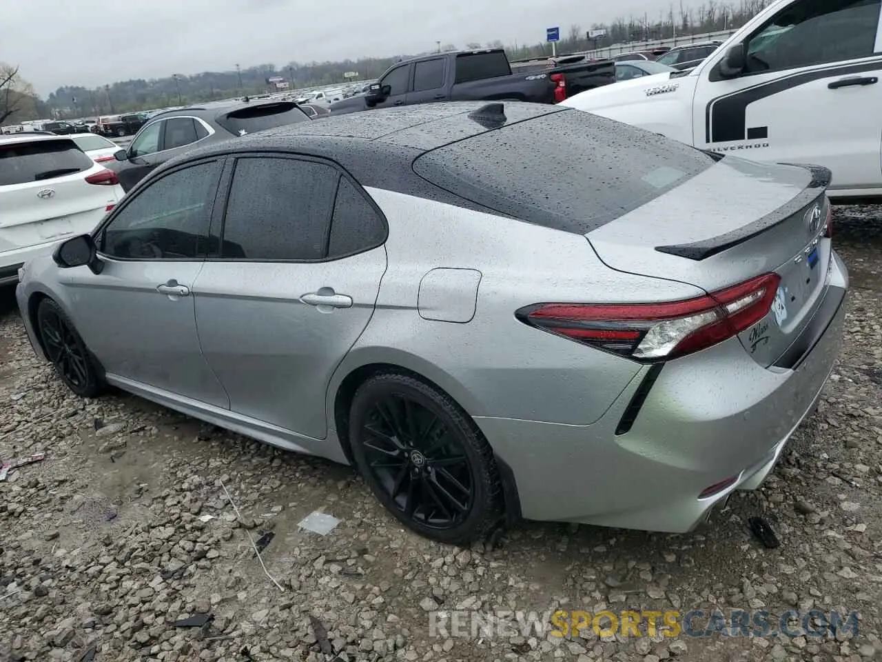 2 fotografías del automóvil dañado 4T1K61BK6MU038676 TOYOTA CAMRY 2021