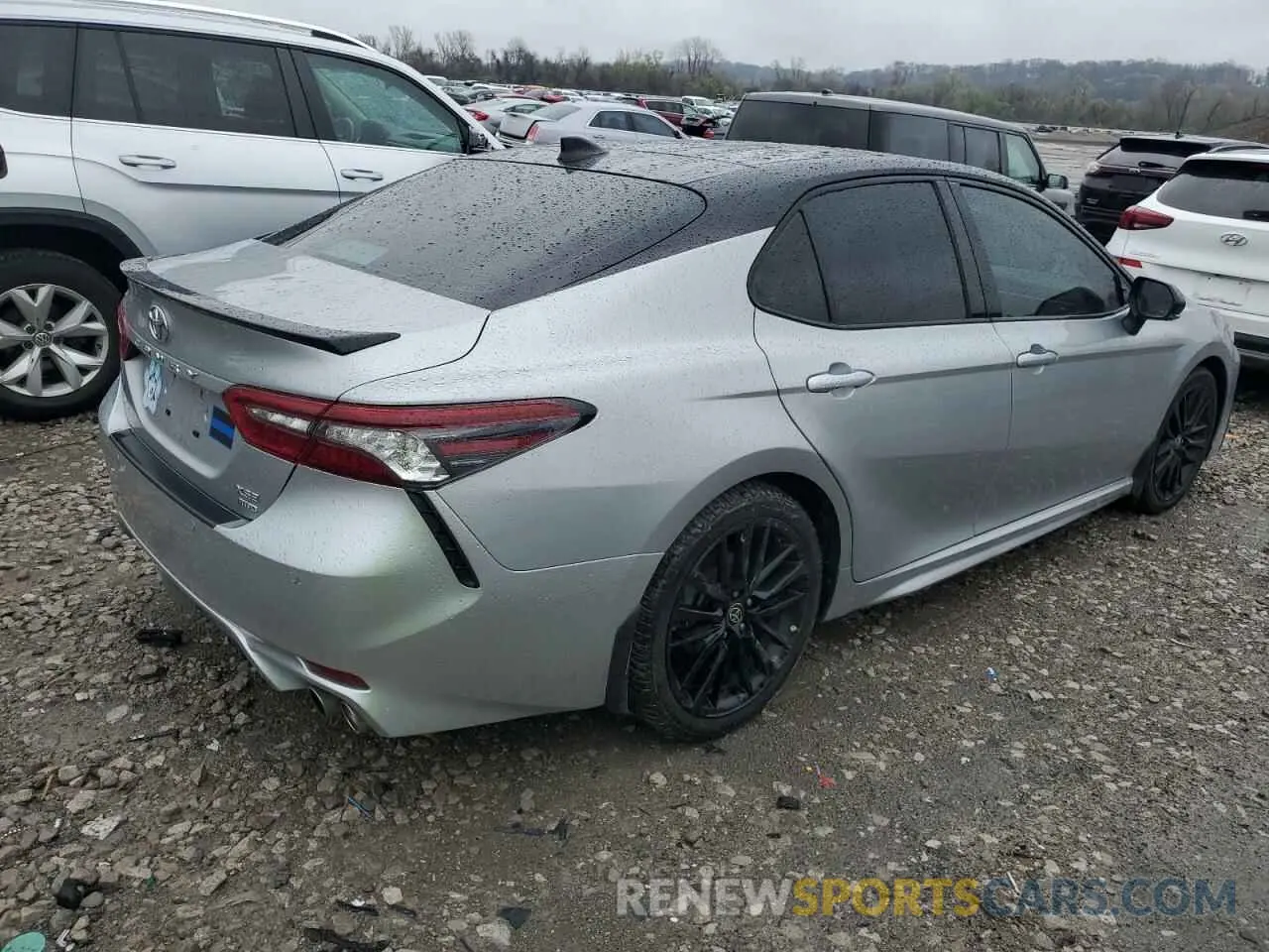 3 fotografías del automóvil dañado 4T1K61BK6MU038676 TOYOTA CAMRY 2021