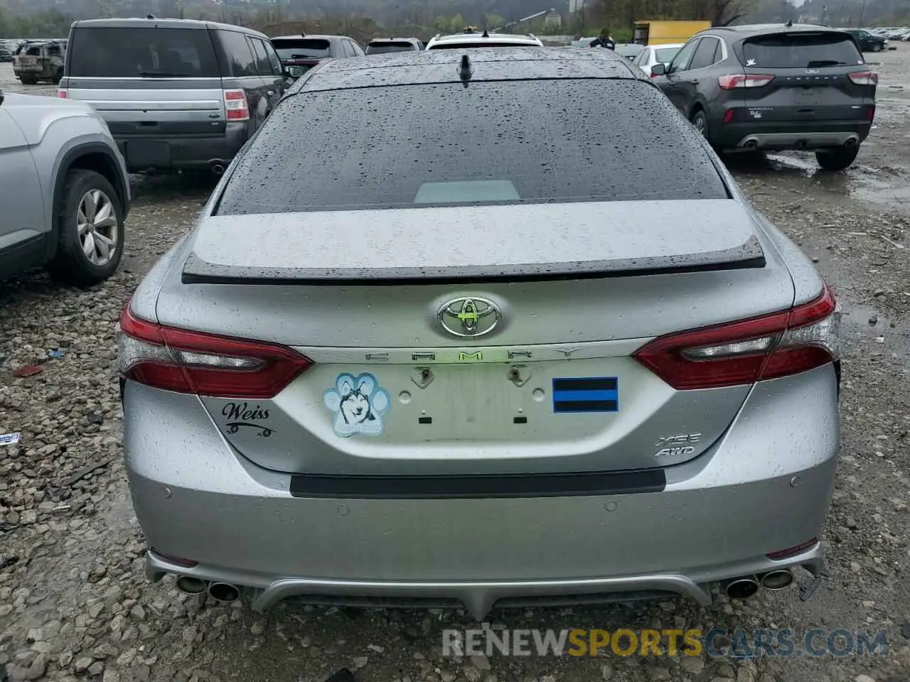 6 fotografías del automóvil dañado 4T1K61BK6MU038676 TOYOTA CAMRY 2021
