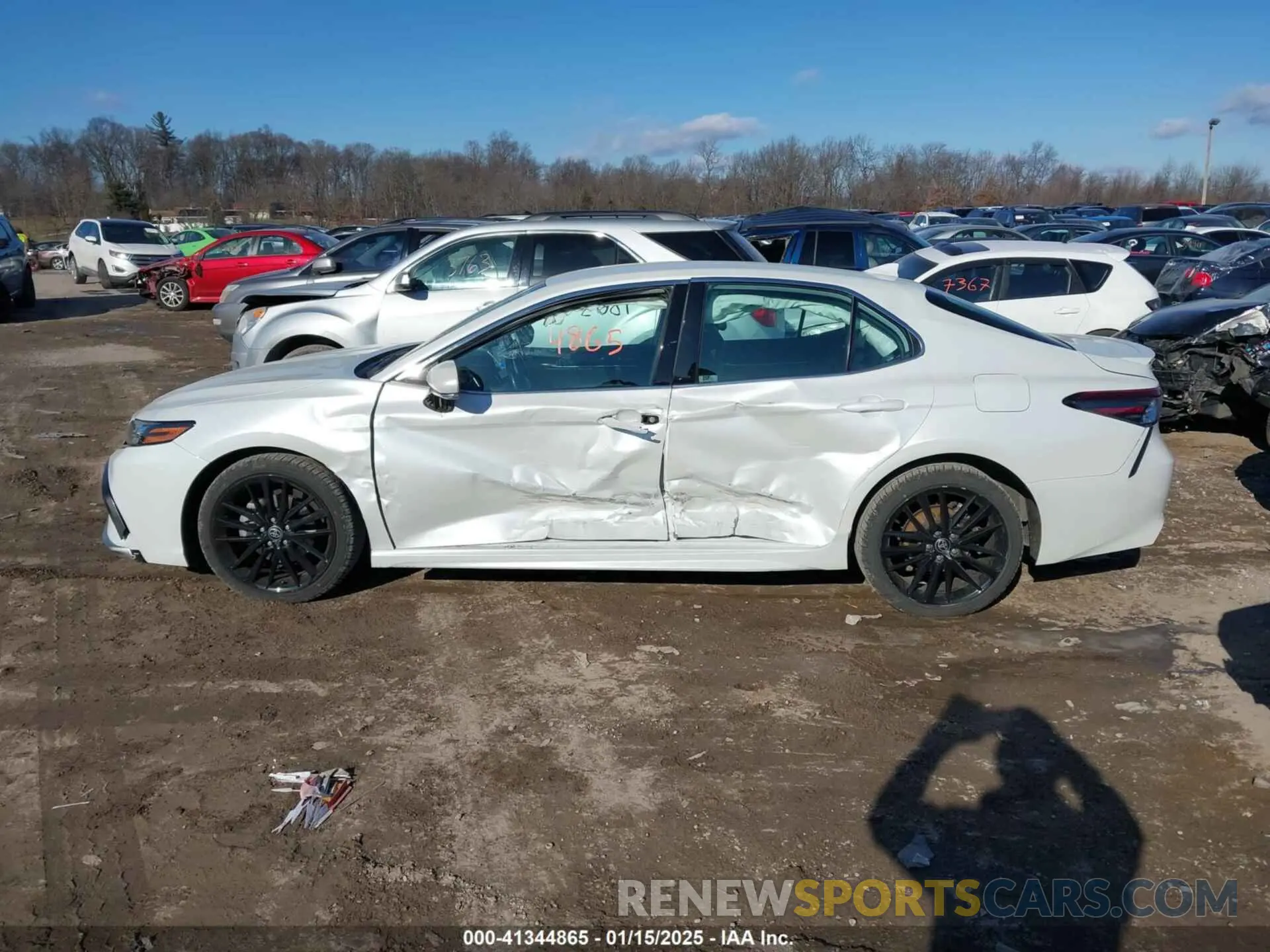 14 fotografías del automóvil dañado 4T1K61BK7MU031588 TOYOTA CAMRY 2021