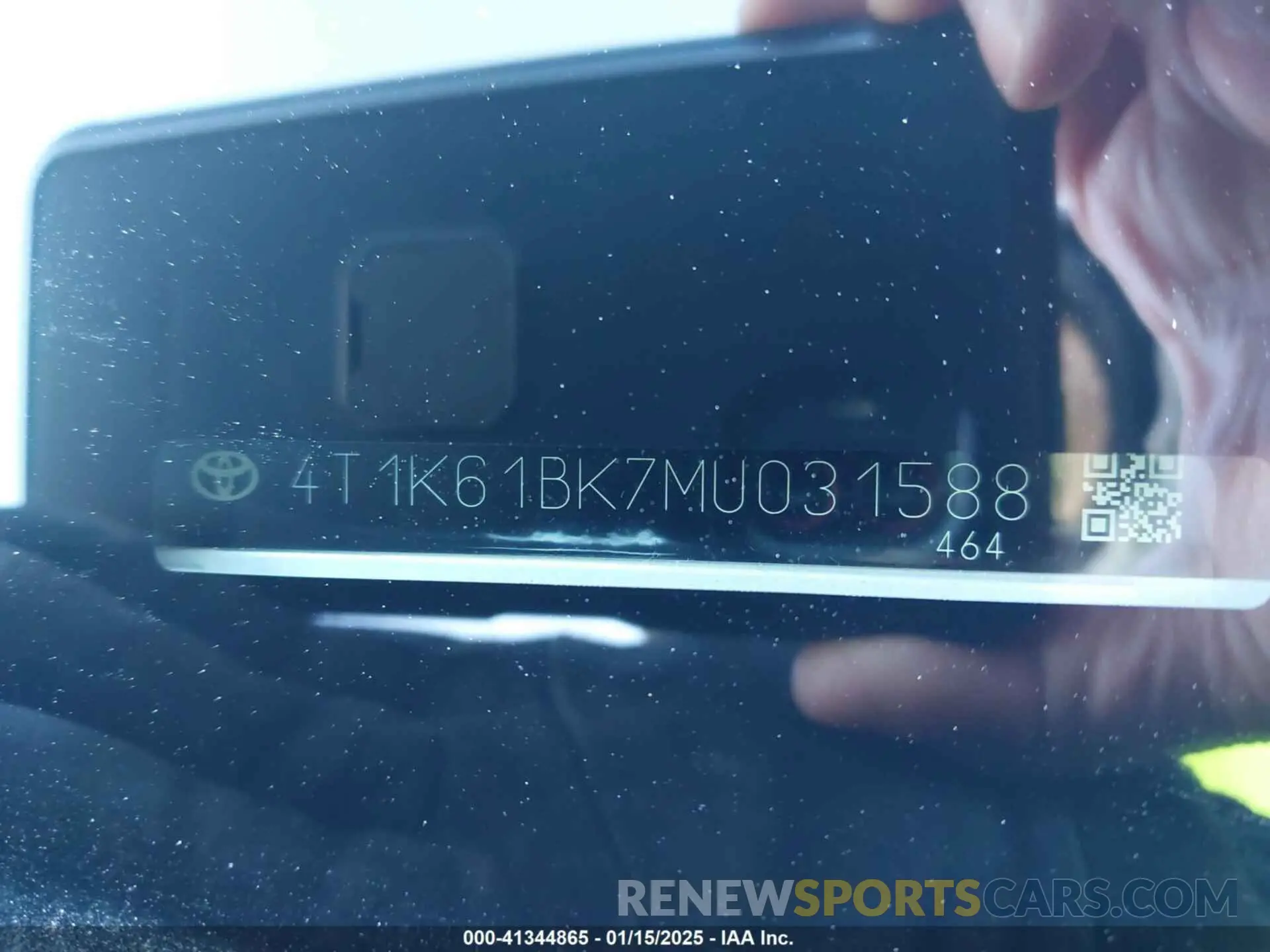 9 fotografías del automóvil dañado 4T1K61BK7MU031588 TOYOTA CAMRY 2021