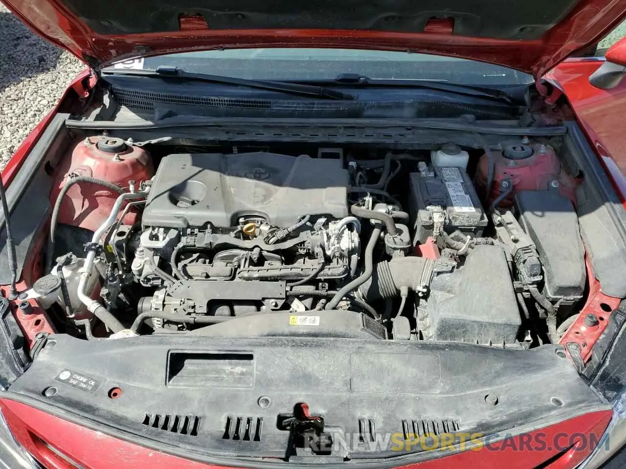11 fotografías del automóvil dañado 4T1K61BK7MU045636 TOYOTA CAMRY 2021