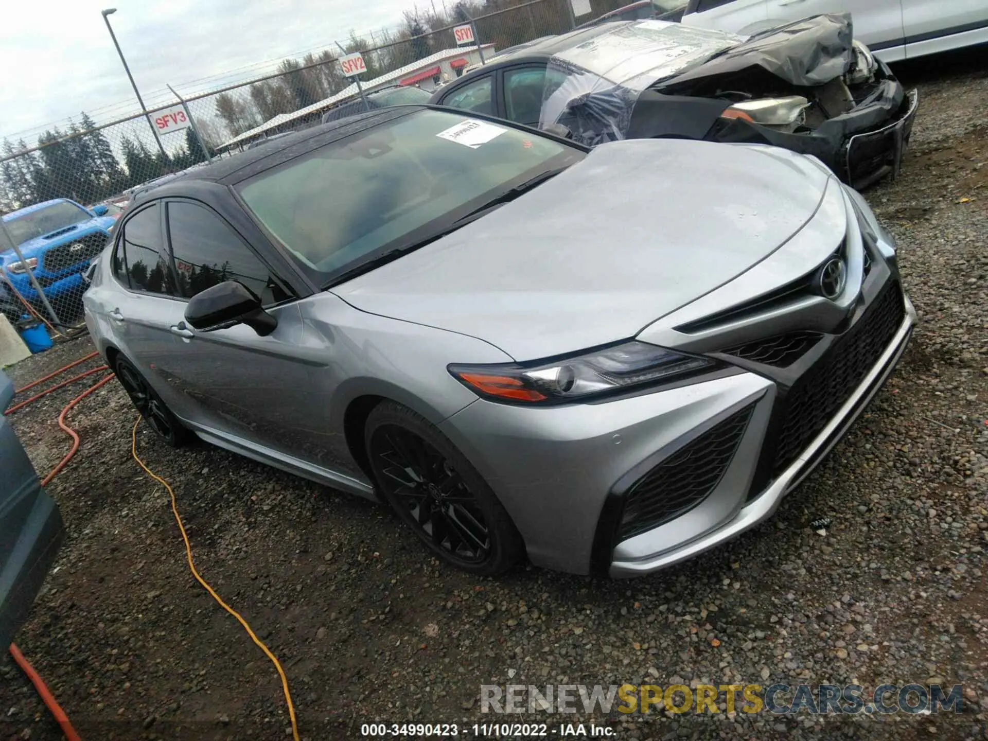 1 fotografías del automóvil dañado 4T1K61BK7MU046592 TOYOTA CAMRY 2021