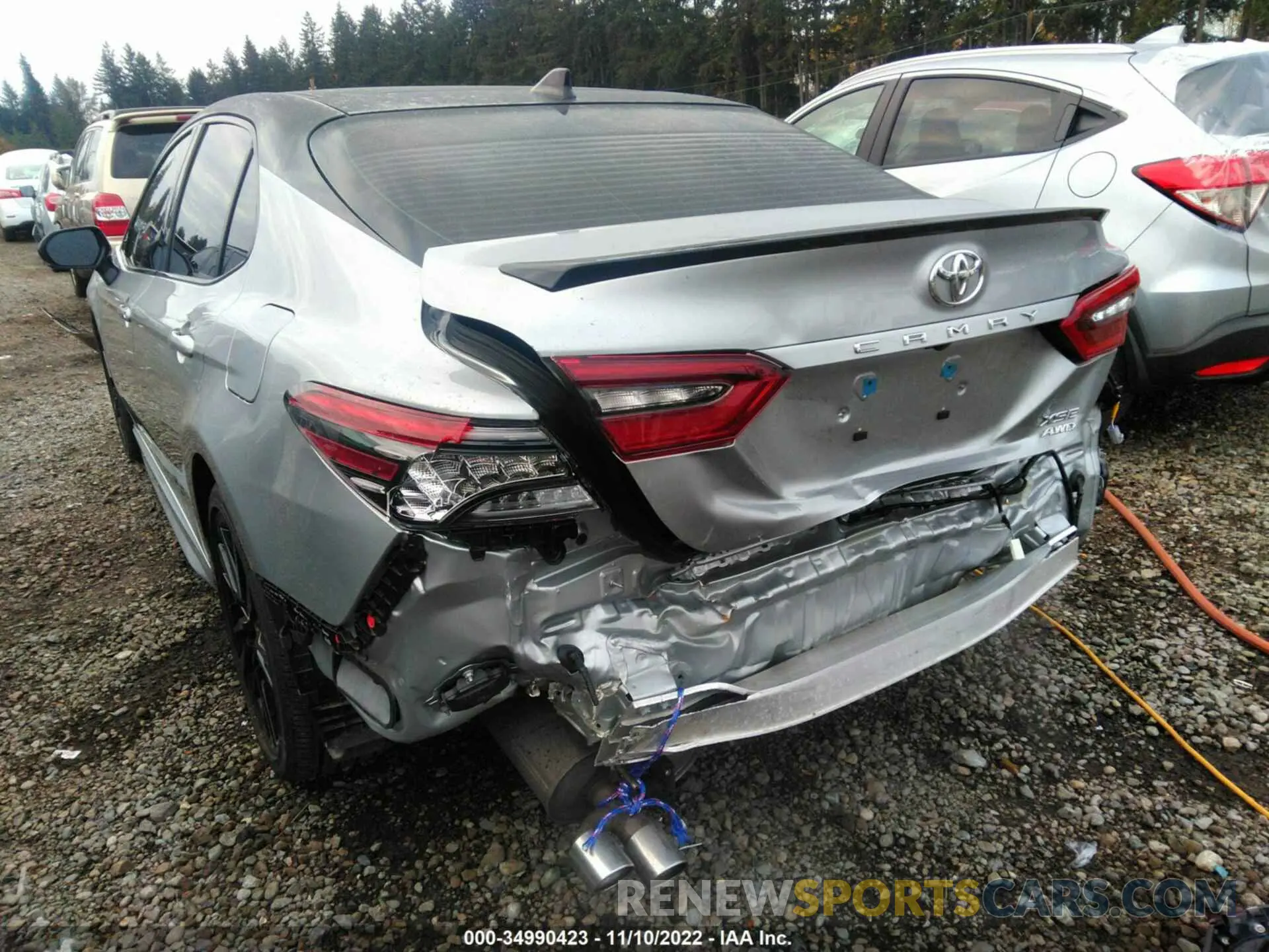 6 fotografías del automóvil dañado 4T1K61BK7MU046592 TOYOTA CAMRY 2021