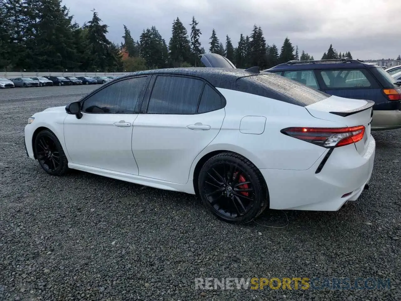 2 fotografías del automóvil dañado 4T1K61BK8MU037321 TOYOTA CAMRY 2021