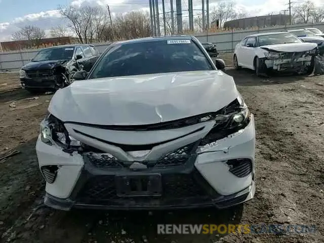 11 fotografías del automóvil dañado 4T1KZ1AK0MU056017 TOYOTA CAMRY 2021
