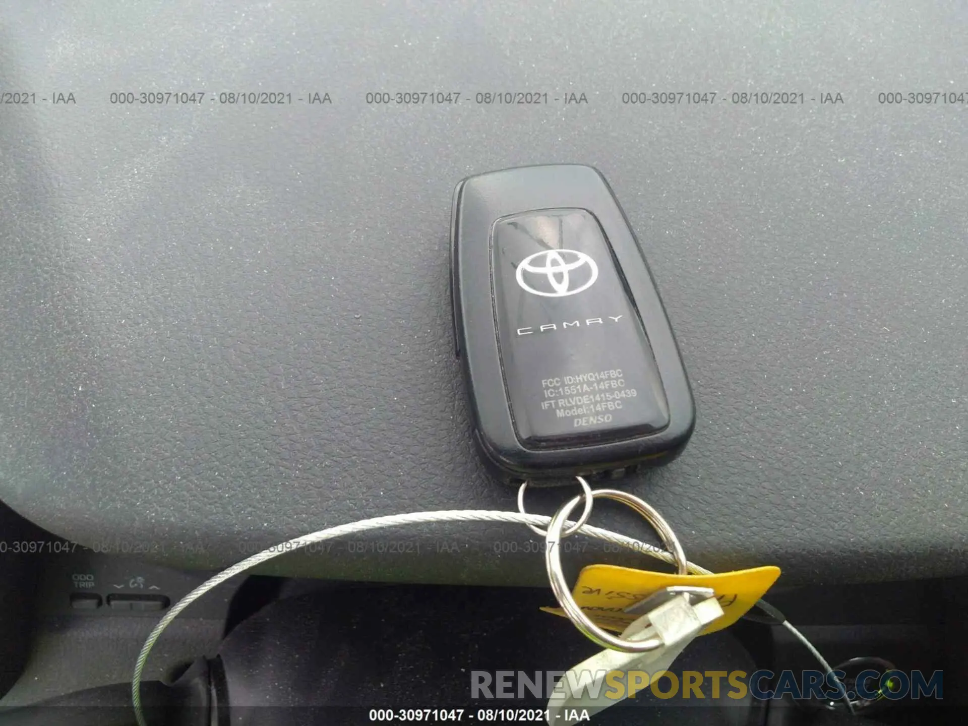 11 fotografías del automóvil dañado 4T1KZ1AK1MU047746 TOYOTA CAMRY 2021