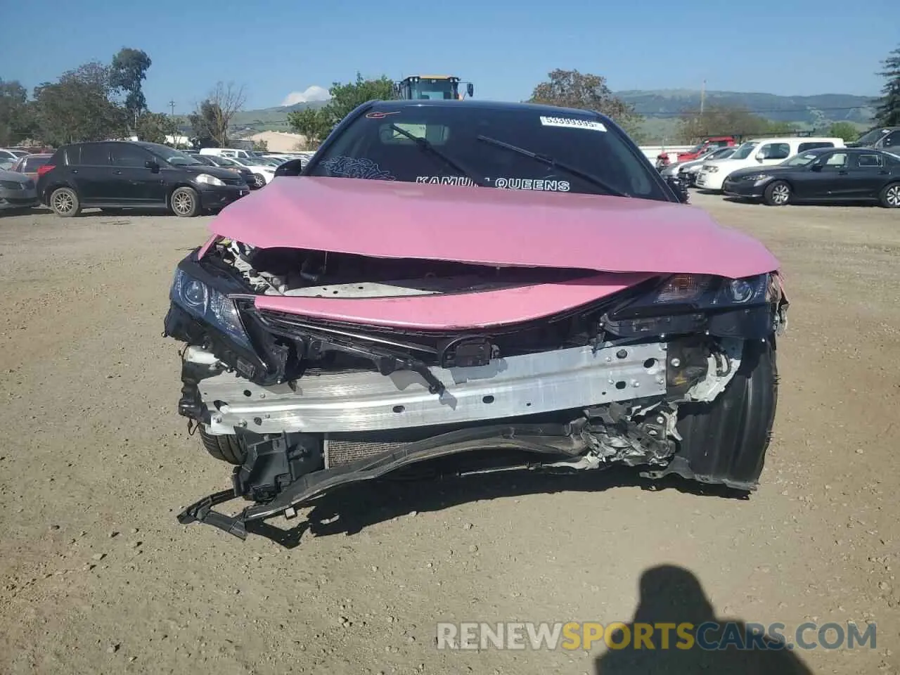 5 fotografías del automóvil dañado 4T1KZ1AK1MU055202 TOYOTA CAMRY 2021