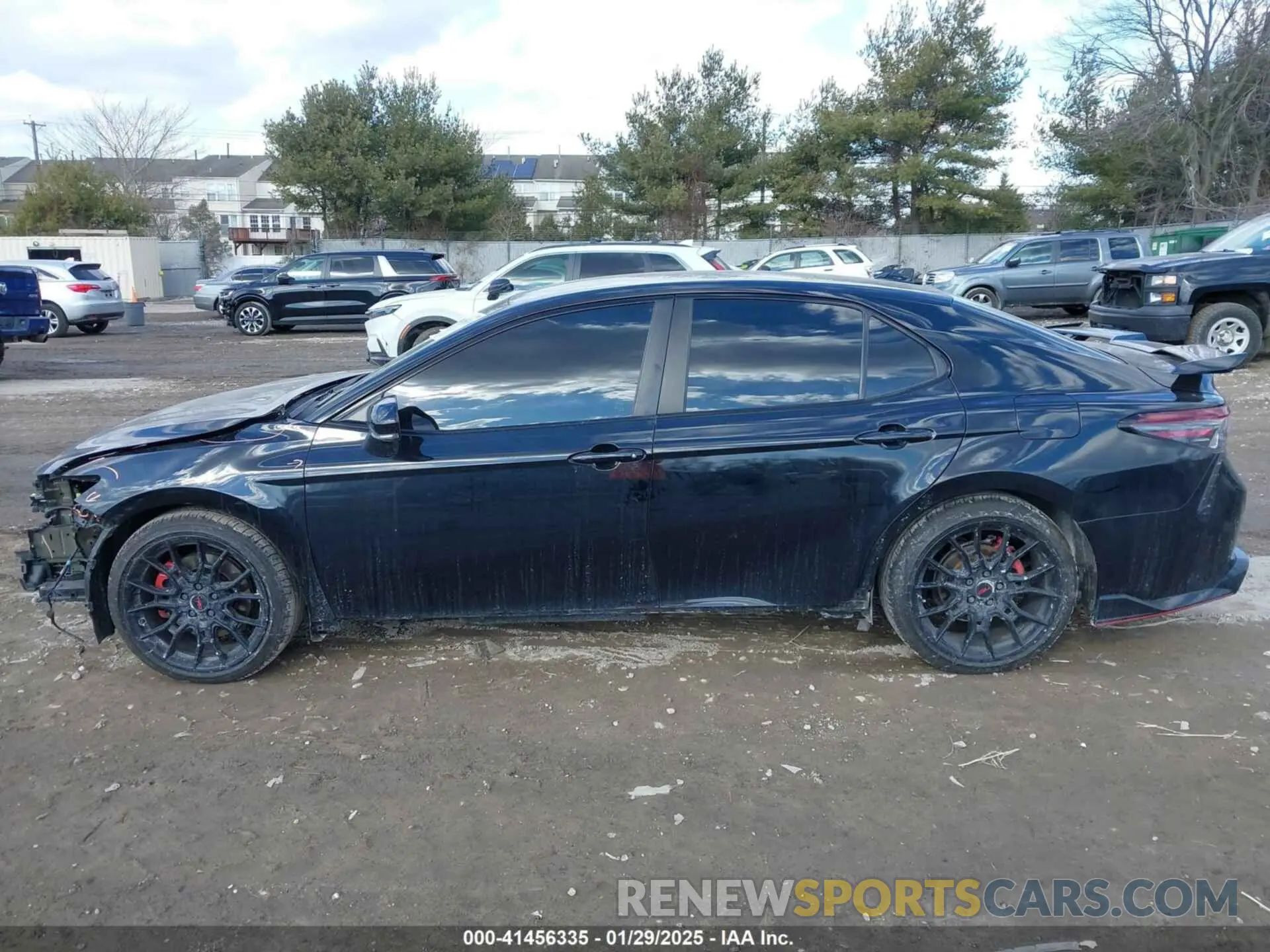14 fotografías del automóvil dañado 4T1KZ1AK2MU052647 TOYOTA CAMRY 2021