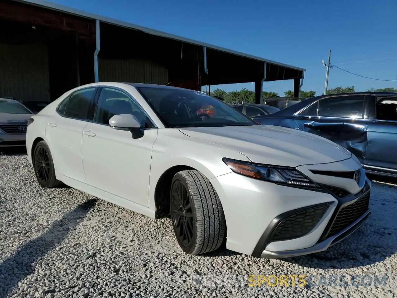 1 fotografías del automóvil dañado 4T1KZ1AK3MU050888 TOYOTA CAMRY 2021