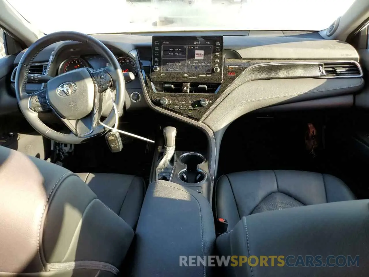 9 fotografías del automóvil dañado 4T1KZ1AK3MU050888 TOYOTA CAMRY 2021
