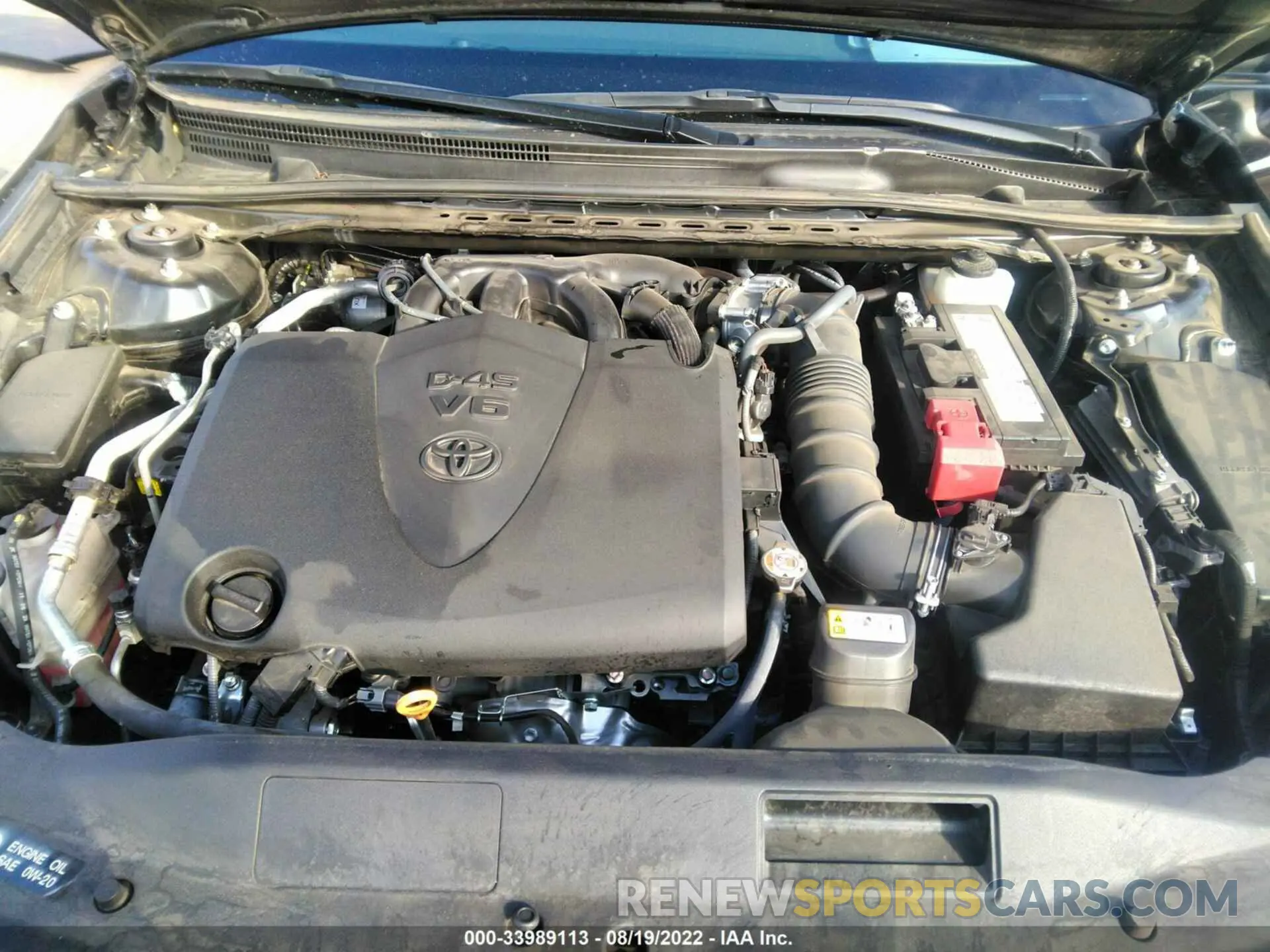 10 fotografías del automóvil dañado 4T1KZ1AK3MU051488 TOYOTA CAMRY 2021