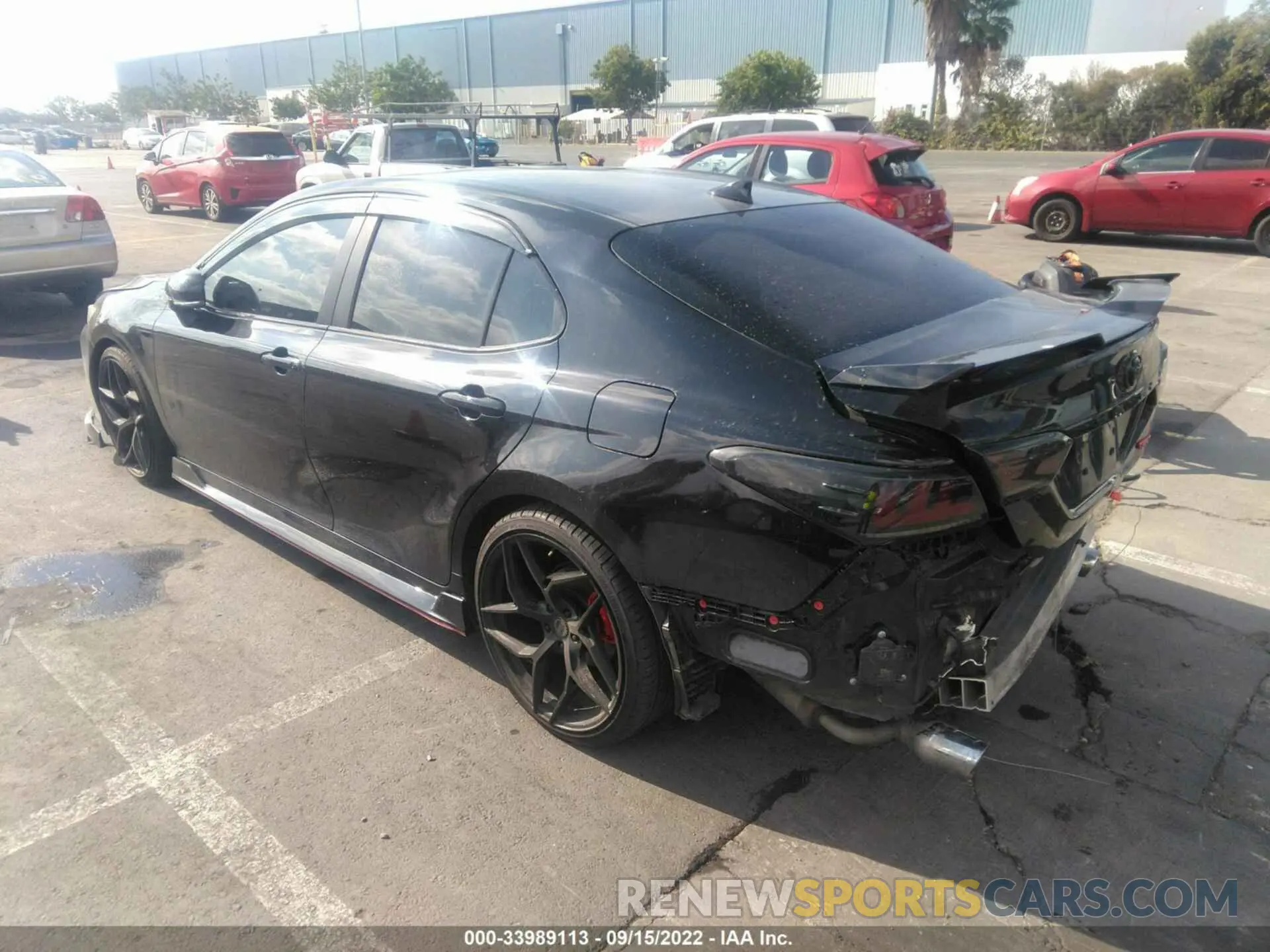 3 fotografías del automóvil dañado 4T1KZ1AK3MU051488 TOYOTA CAMRY 2021