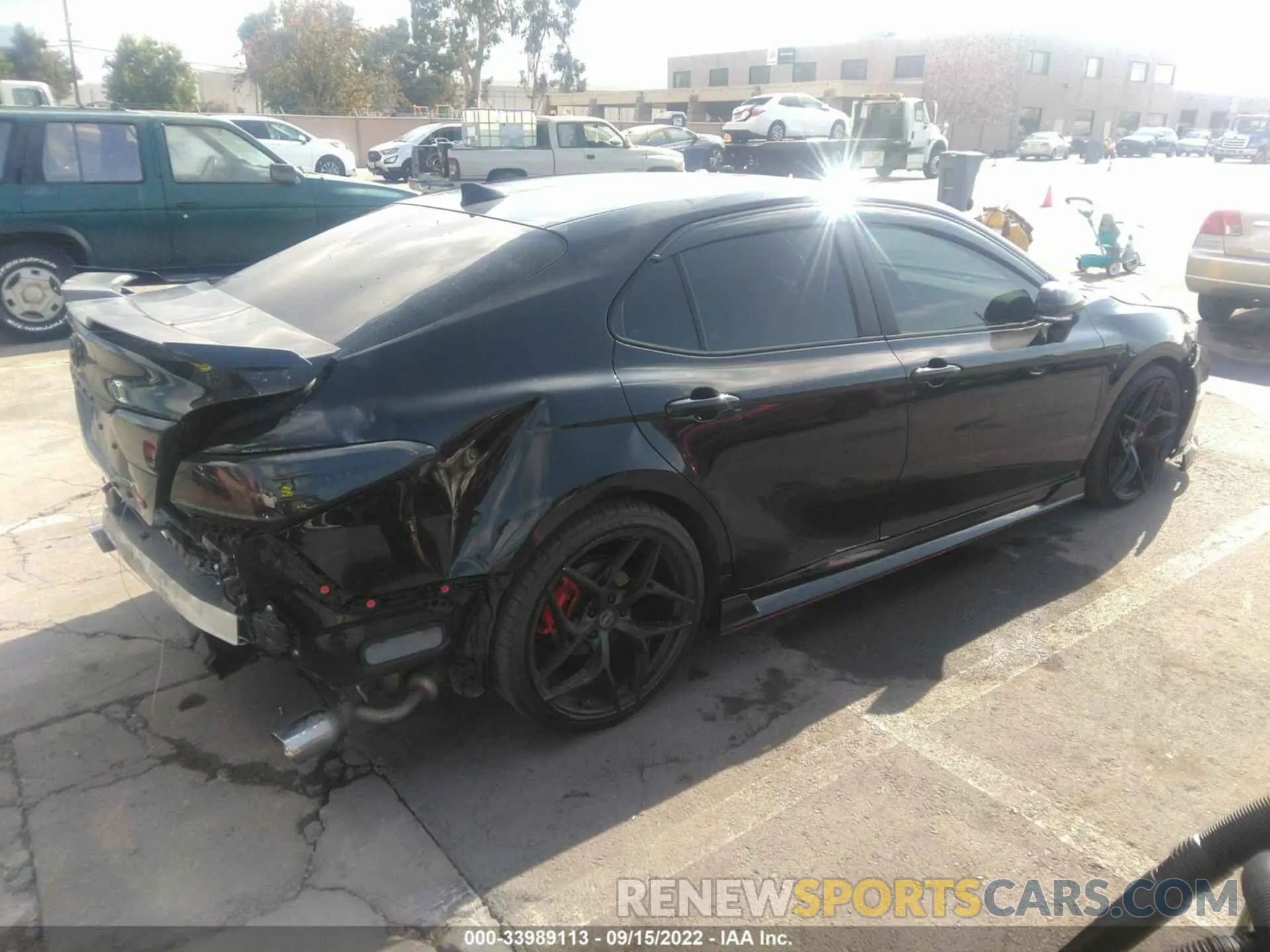 4 fotografías del automóvil dañado 4T1KZ1AK3MU051488 TOYOTA CAMRY 2021