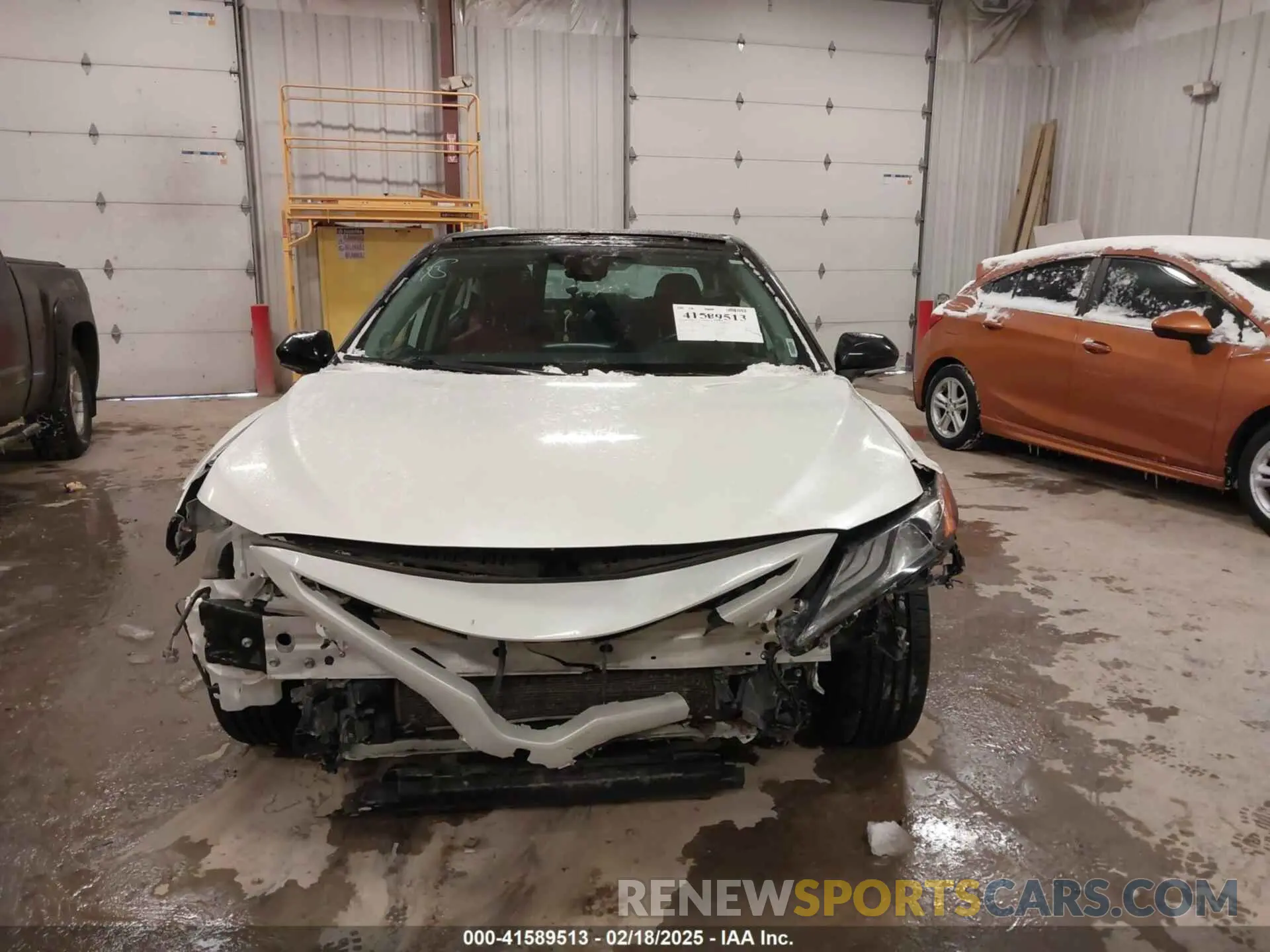 12 fotografías del automóvil dañado 4T1KZ1AK3MU055637 TOYOTA CAMRY 2021