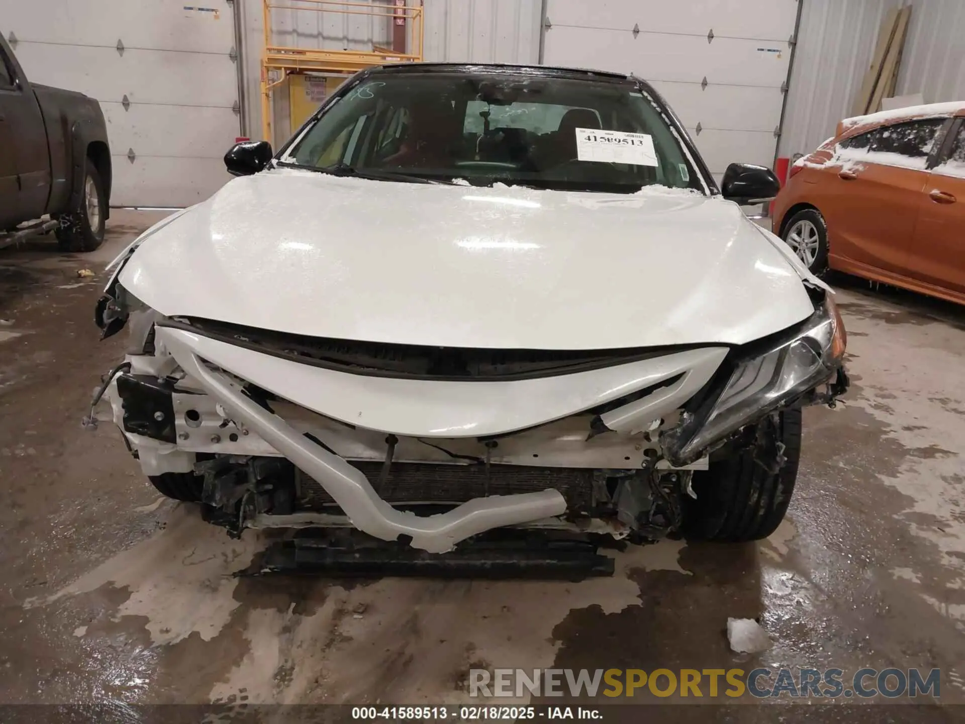 6 fotografías del automóvil dañado 4T1KZ1AK3MU055637 TOYOTA CAMRY 2021