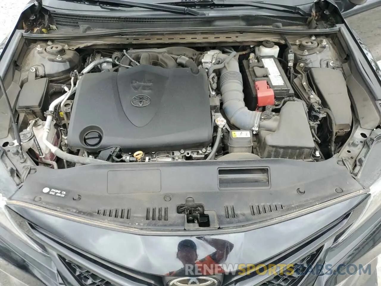 11 fotografías del automóvil dañado 4T1KZ1AK3MU060255 TOYOTA CAMRY 2021