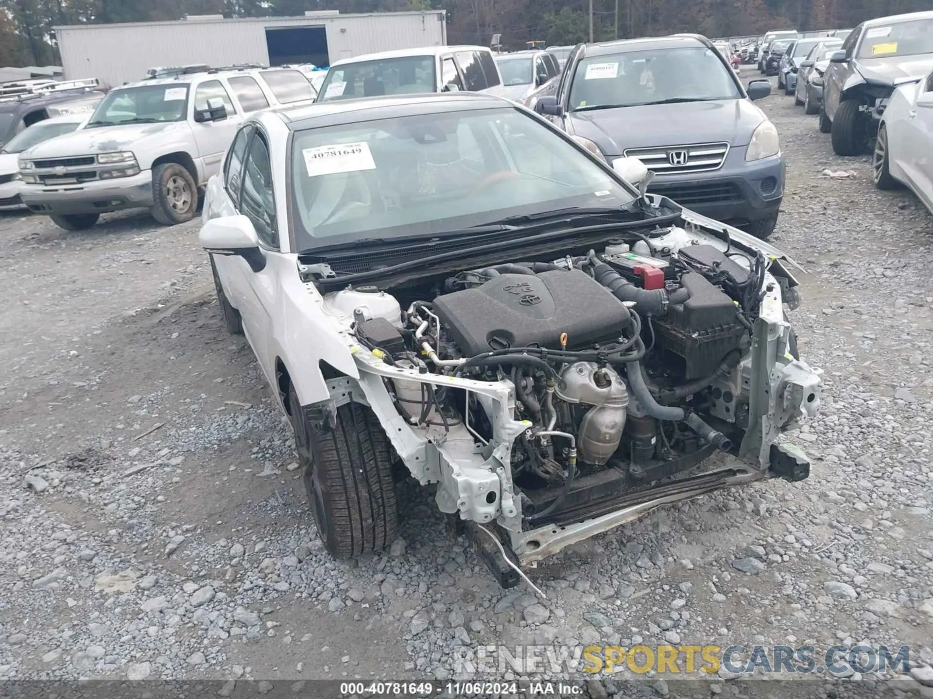 1 fotografías del automóvil dañado 4T1KZ1AK4MU049765 TOYOTA CAMRY 2021