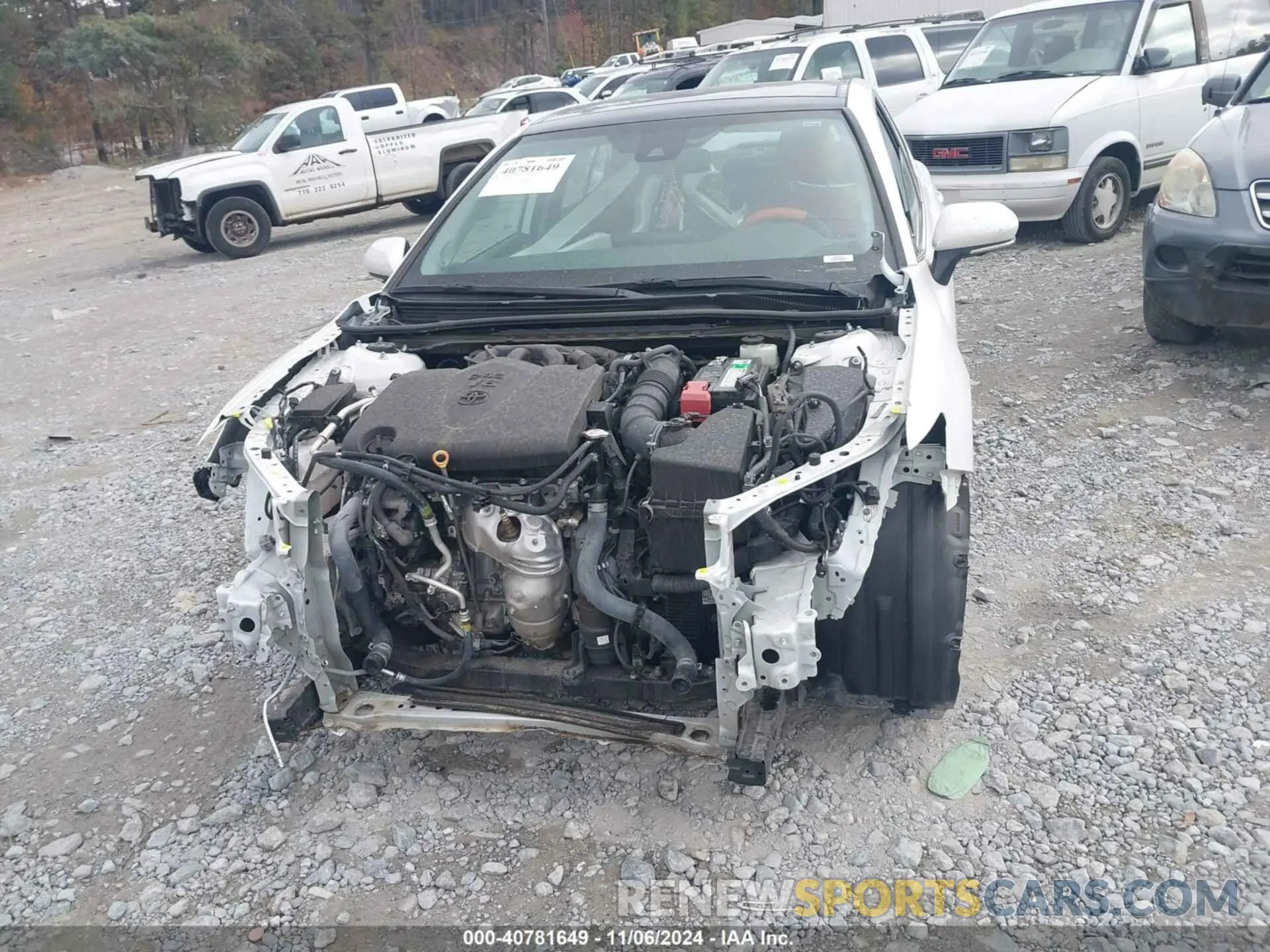 13 fotografías del automóvil dañado 4T1KZ1AK4MU049765 TOYOTA CAMRY 2021