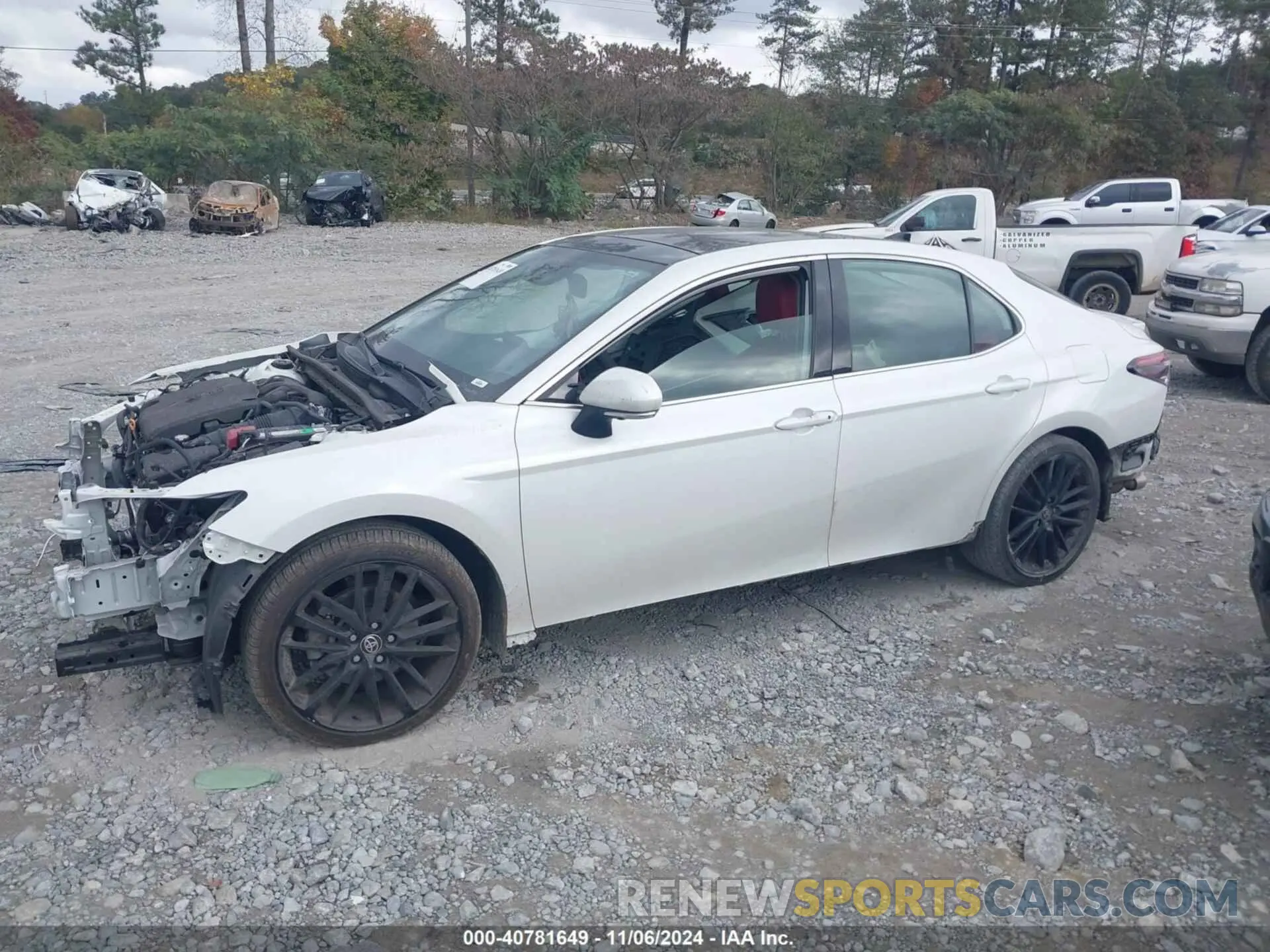 15 fotografías del automóvil dañado 4T1KZ1AK4MU049765 TOYOTA CAMRY 2021