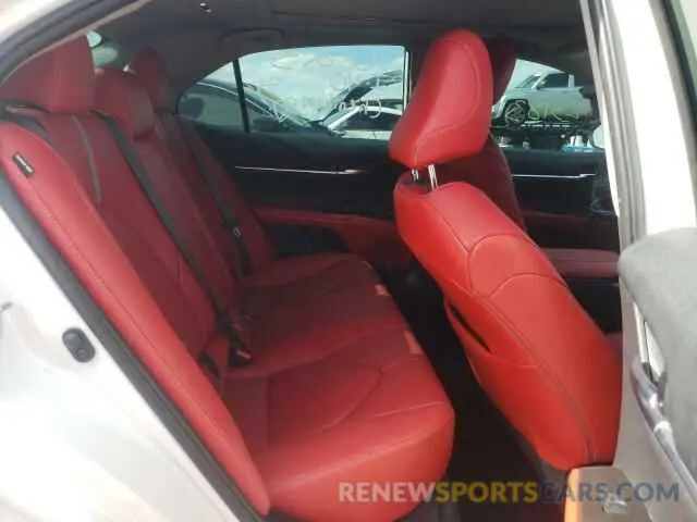 6 fotografías del automóvil dañado 4T1KZ1AK4MU052519 TOYOTA CAMRY 2021