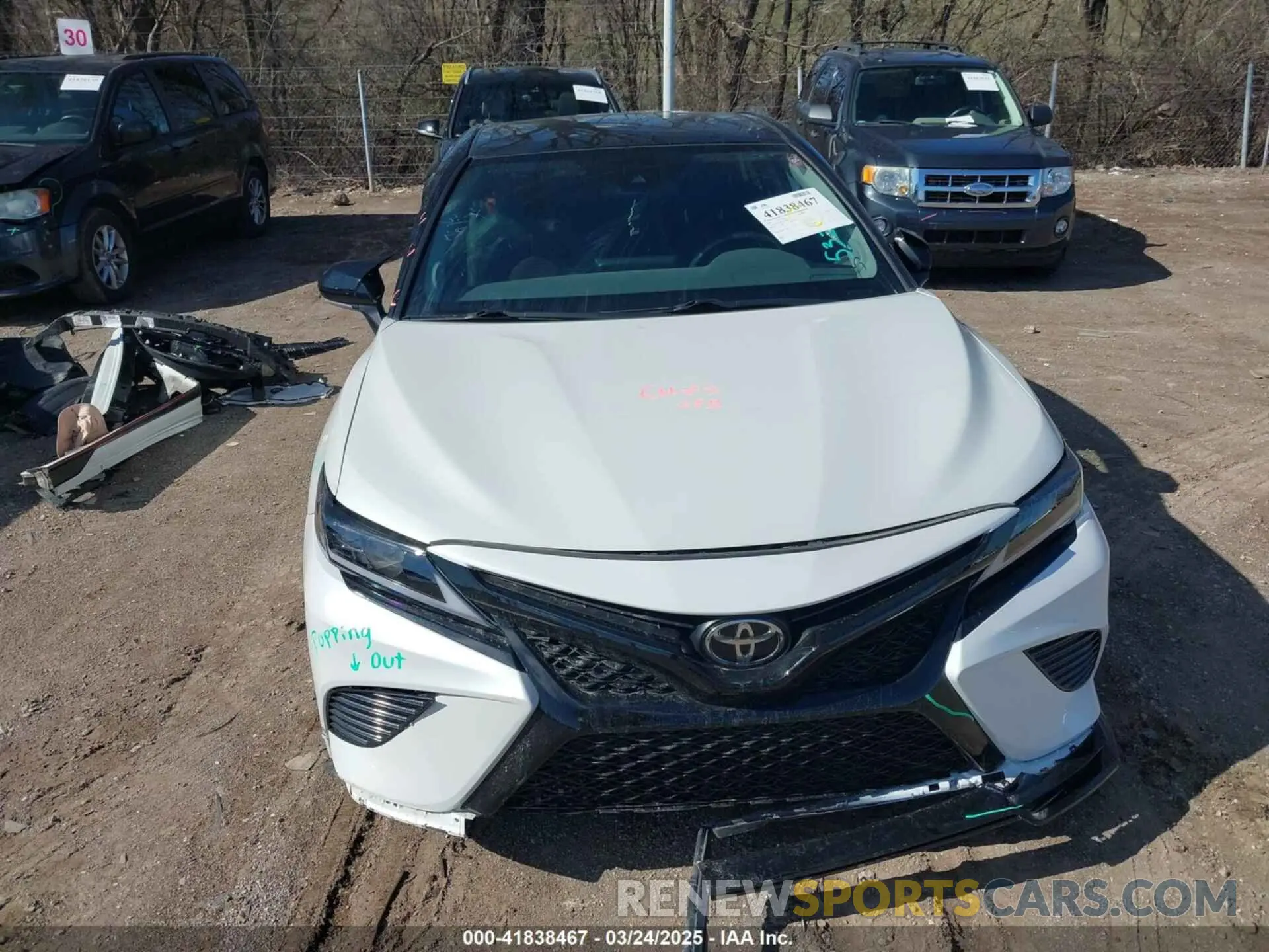 6 fotografías del automóvil dañado 4T1KZ1AK4MU055498 TOYOTA CAMRY 2021