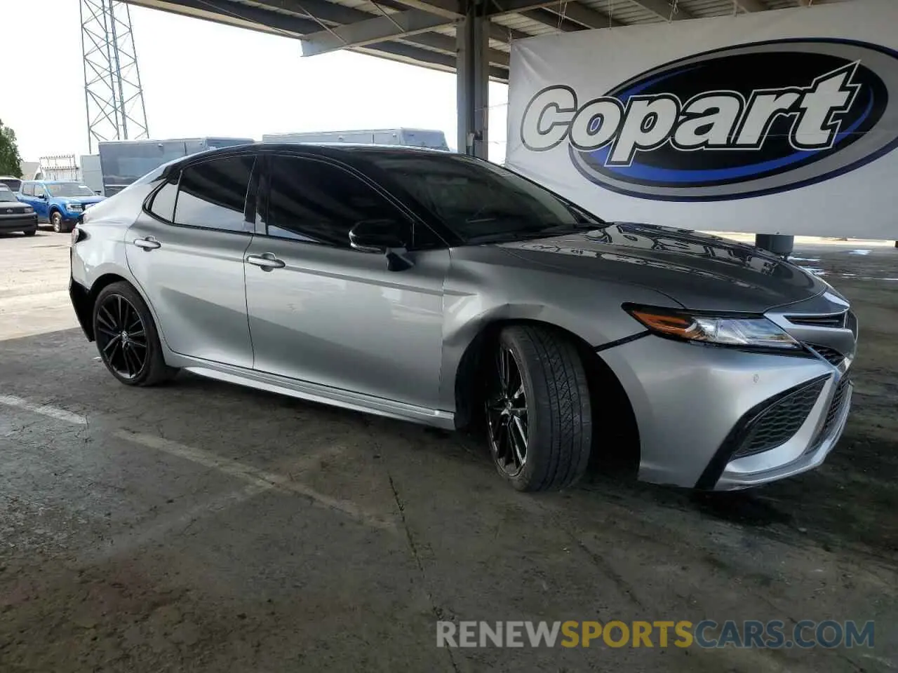 4 fotografías del automóvil dañado 4T1KZ1AK5MU059477 TOYOTA CAMRY 2021