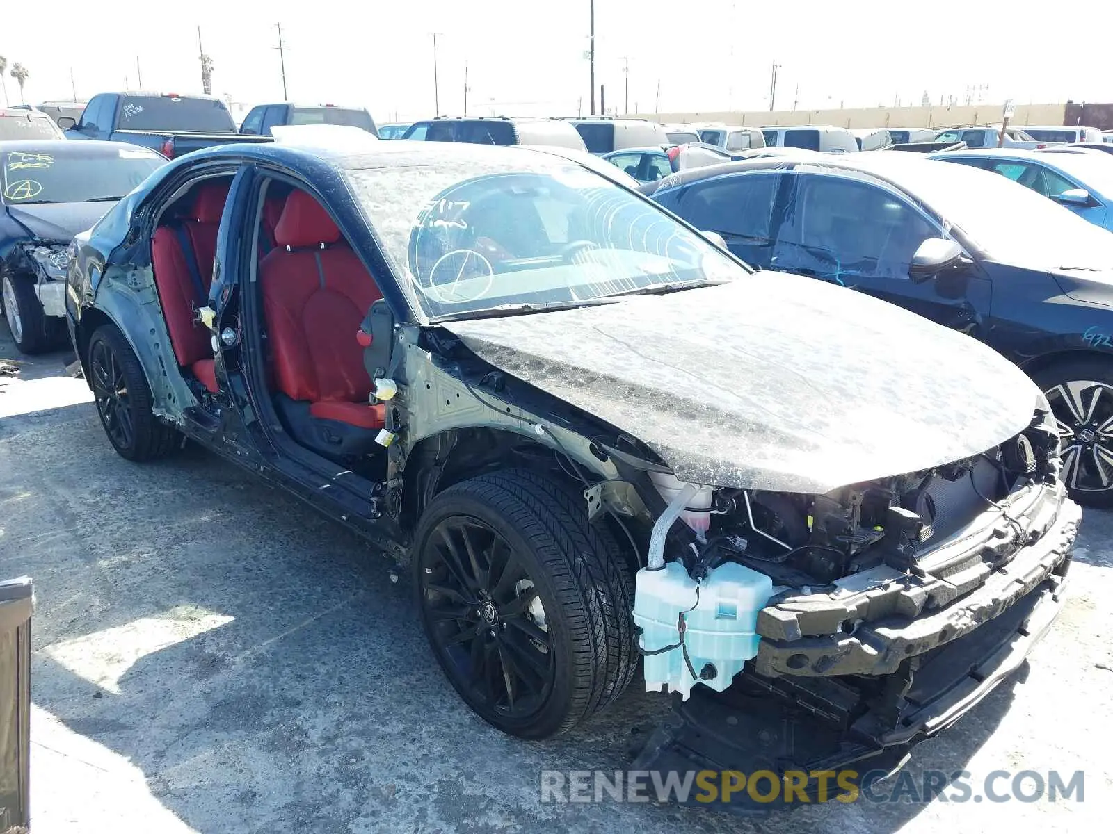 1 fotografías del automóvil dañado 4T1KZ1AK6MU049248 TOYOTA CAMRY 2021