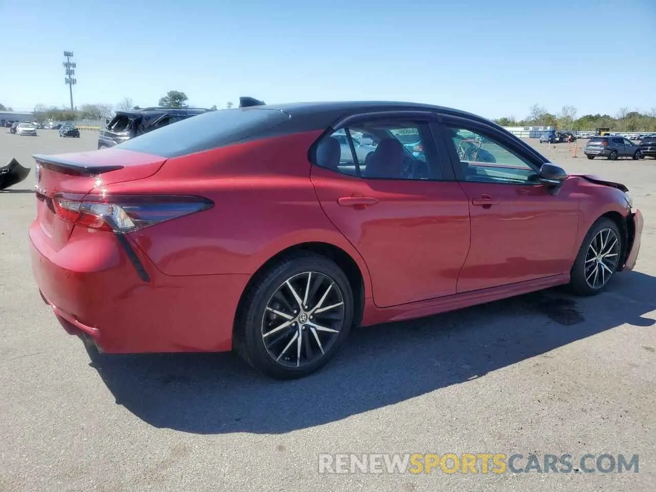 3 fotografías del automóvil dañado 4T1KZ1AK6MU054207 TOYOTA CAMRY 2021