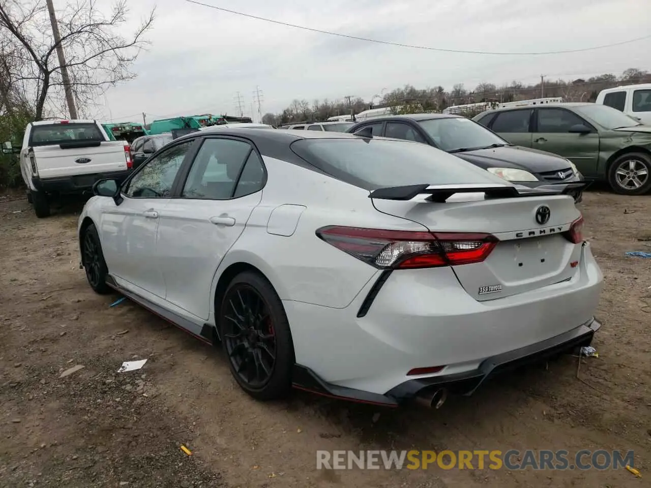 3 fotografías del automóvil dañado 4T1KZ1AK6MU056670 TOYOTA CAMRY 2021