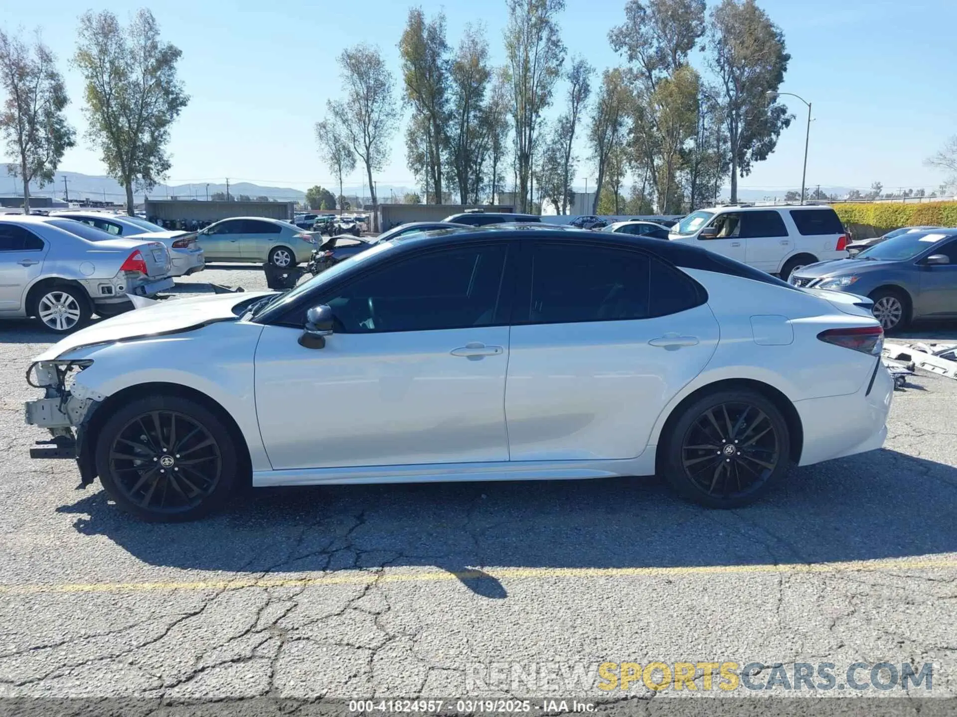 15 fotografías del automóvil dañado 4T1KZ1AK7MU055026 TOYOTA CAMRY 2021