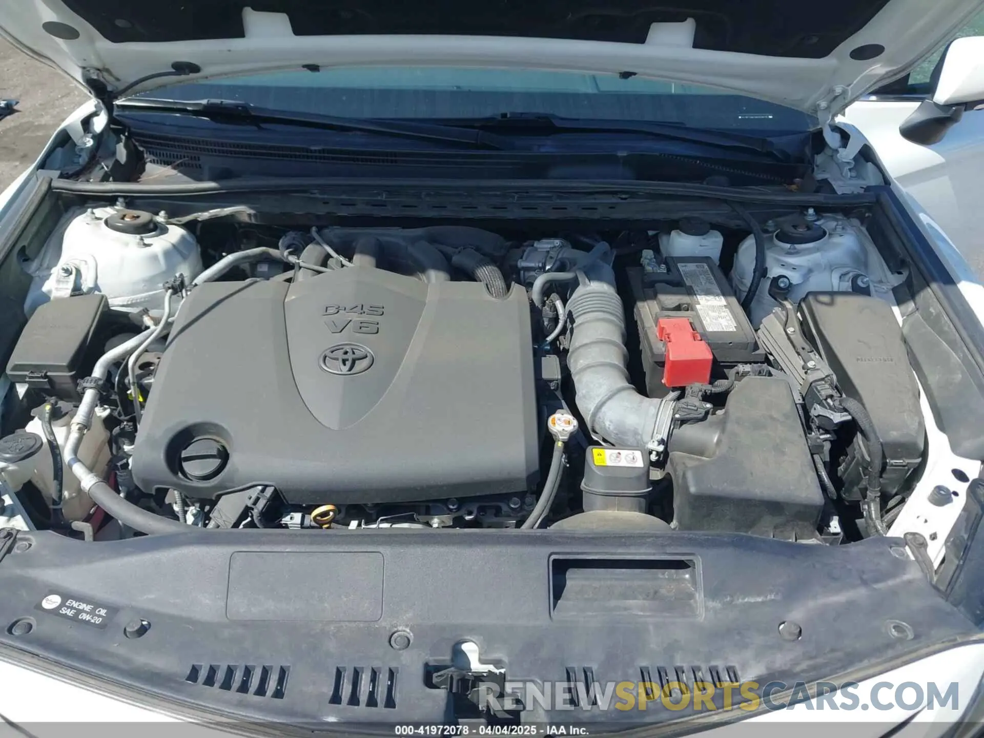 10 fotografías del automóvil dañado 4T1KZ1AK7MU059013 TOYOTA CAMRY 2021