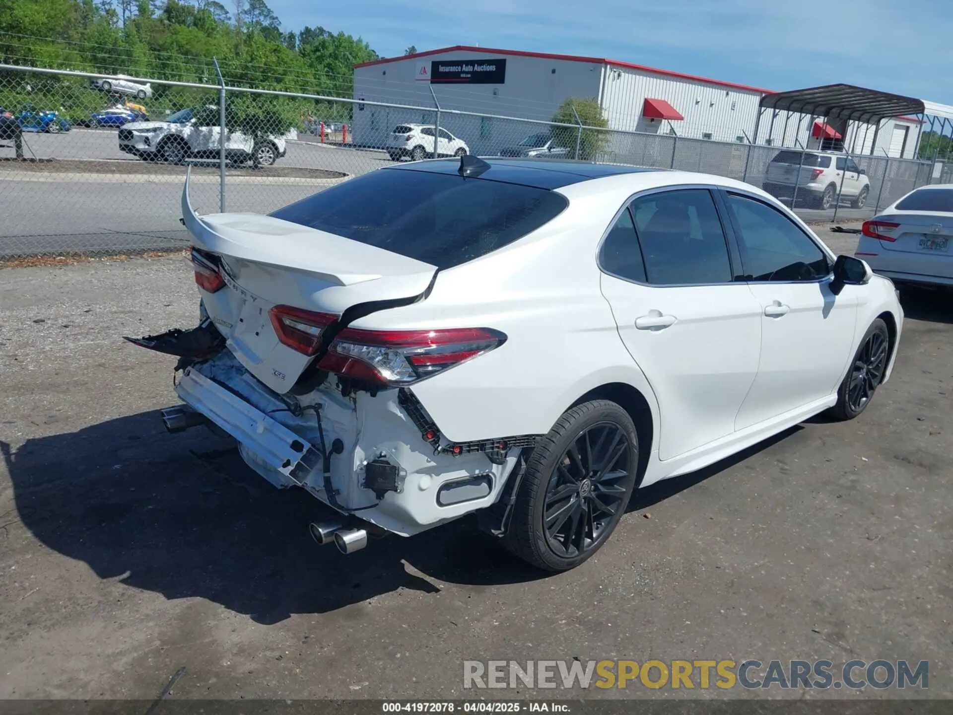 4 fotografías del automóvil dañado 4T1KZ1AK7MU059013 TOYOTA CAMRY 2021
