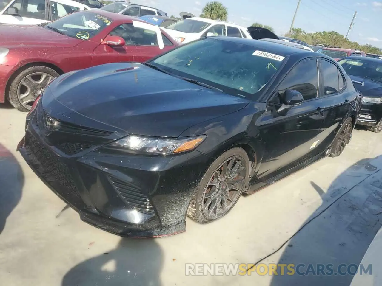 1 fotografías del automóvil dañado 4T1KZ1AK8MU050272 TOYOTA CAMRY 2021